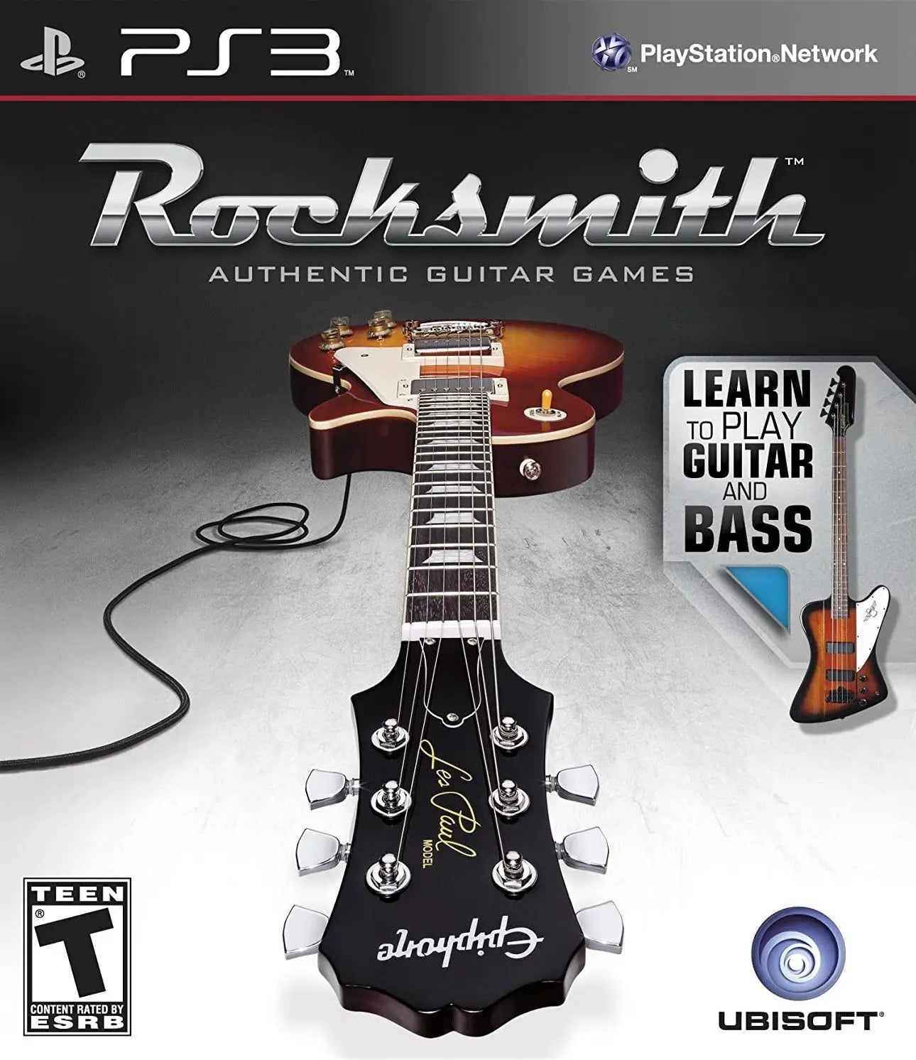 Rocksmith Guitar And Bass (Game Only) - Sony PlayStation 3 (PS3)