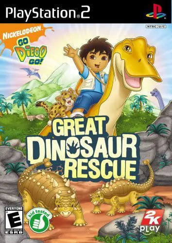 Go Diego Go Great Dinosaur Rescue - Sony PlayStation 2 (PS2)