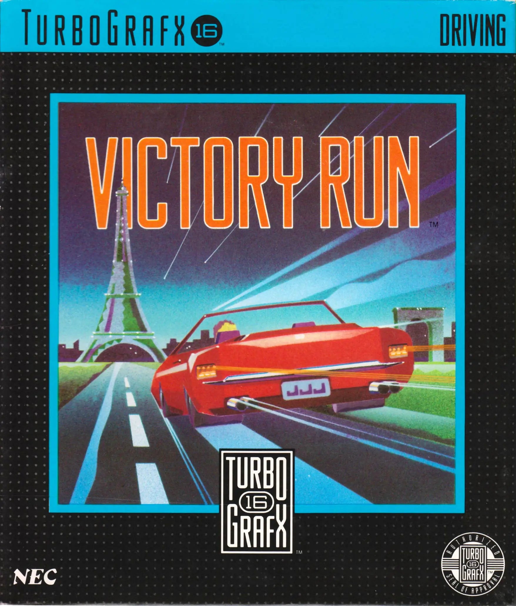 Victory Run - TurboGraphx 16