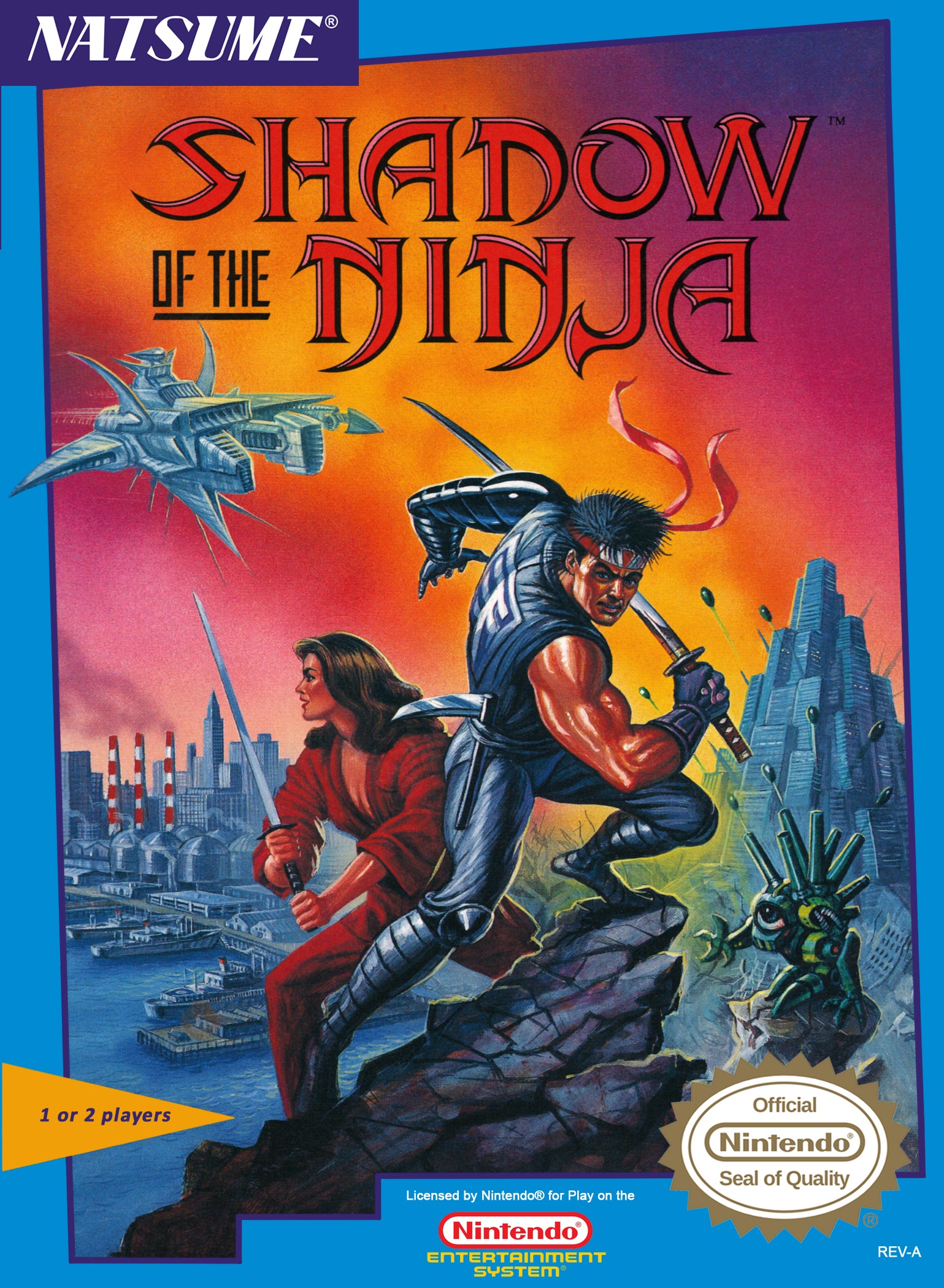 Shadow of the Ninja - Nintendo NES
