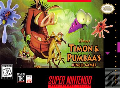 Timon and Pumbaa Jungle Games - Nintendo SNES