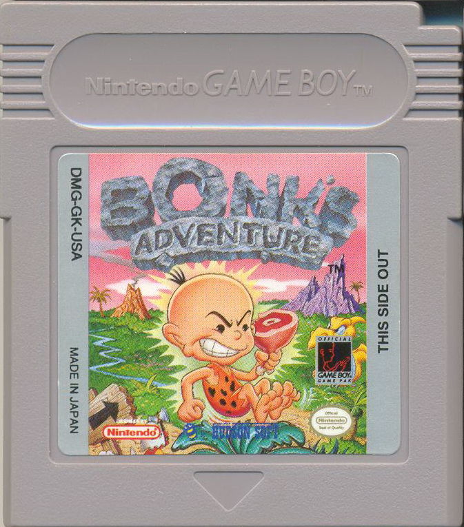 Bonk's Adventure - Nintendo Game Boy