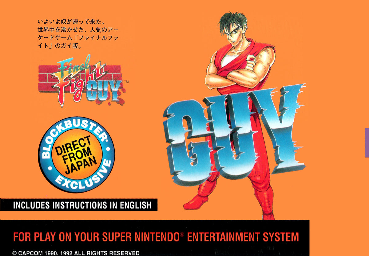 Final Fight Guy - Nintendo SNES
