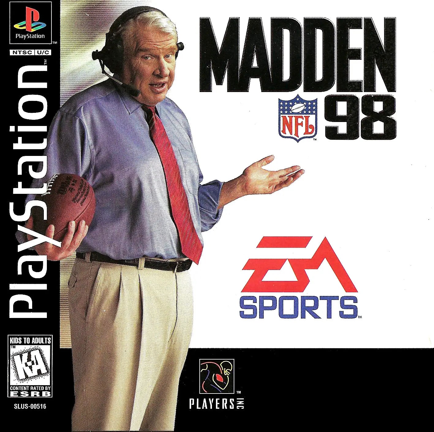 Madden NFL 98 - Sony PlayStation 1 (PS1)