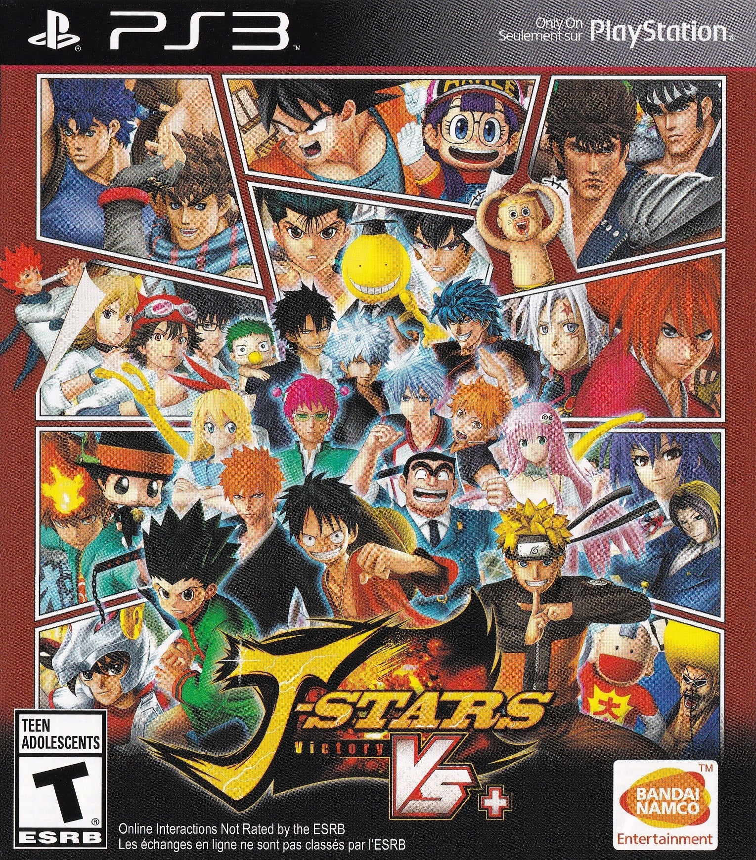 J-Stars Victory VS+ PS3 – PAL Français, Neuf Sous Blister