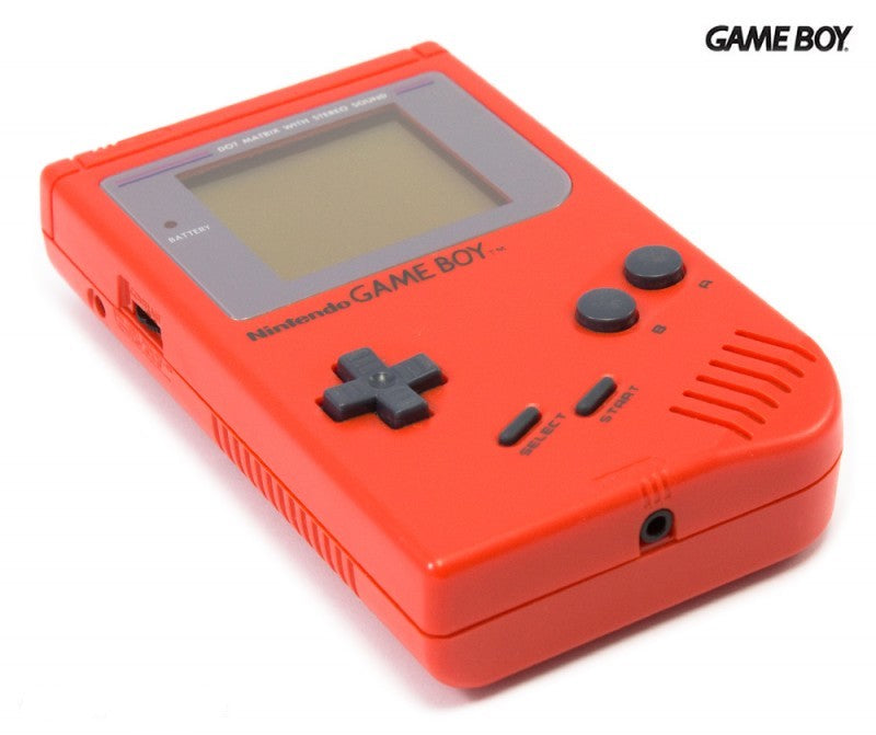 Nintendo Game Boy Handheld Console - RED Play it Loud (DMG-01)
