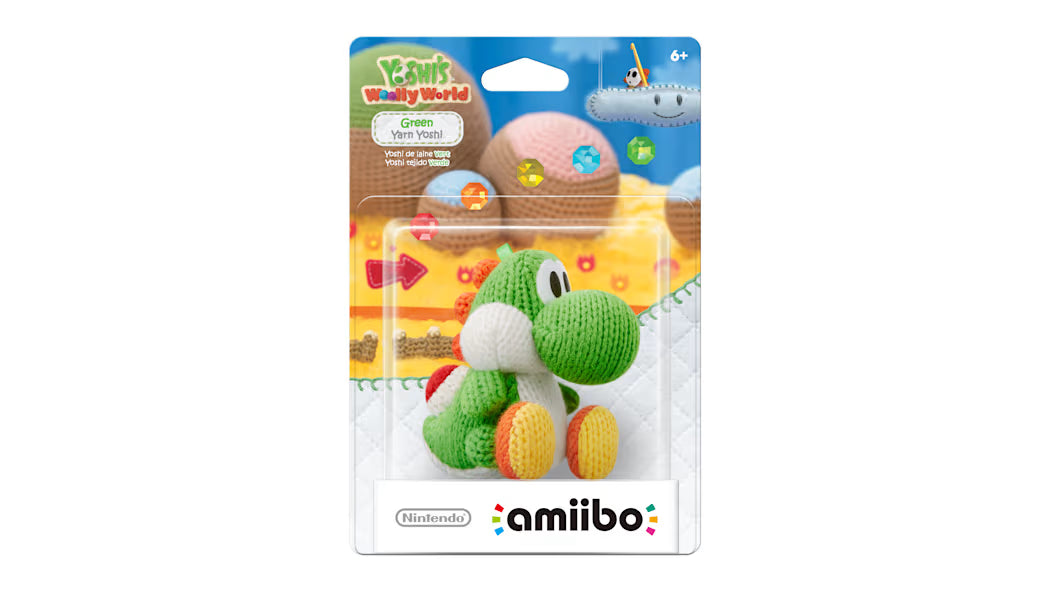 Yarn Yoshi - Green - Nintendo Amiibo
