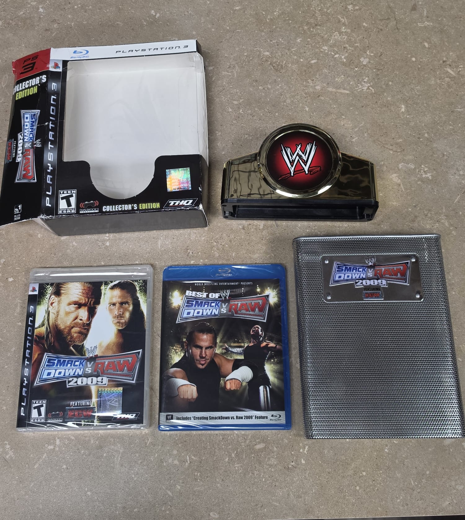 WWE Smackdown vs. Raw 2009 Collector's Edition - Sony PlayStation 3 (PS3)