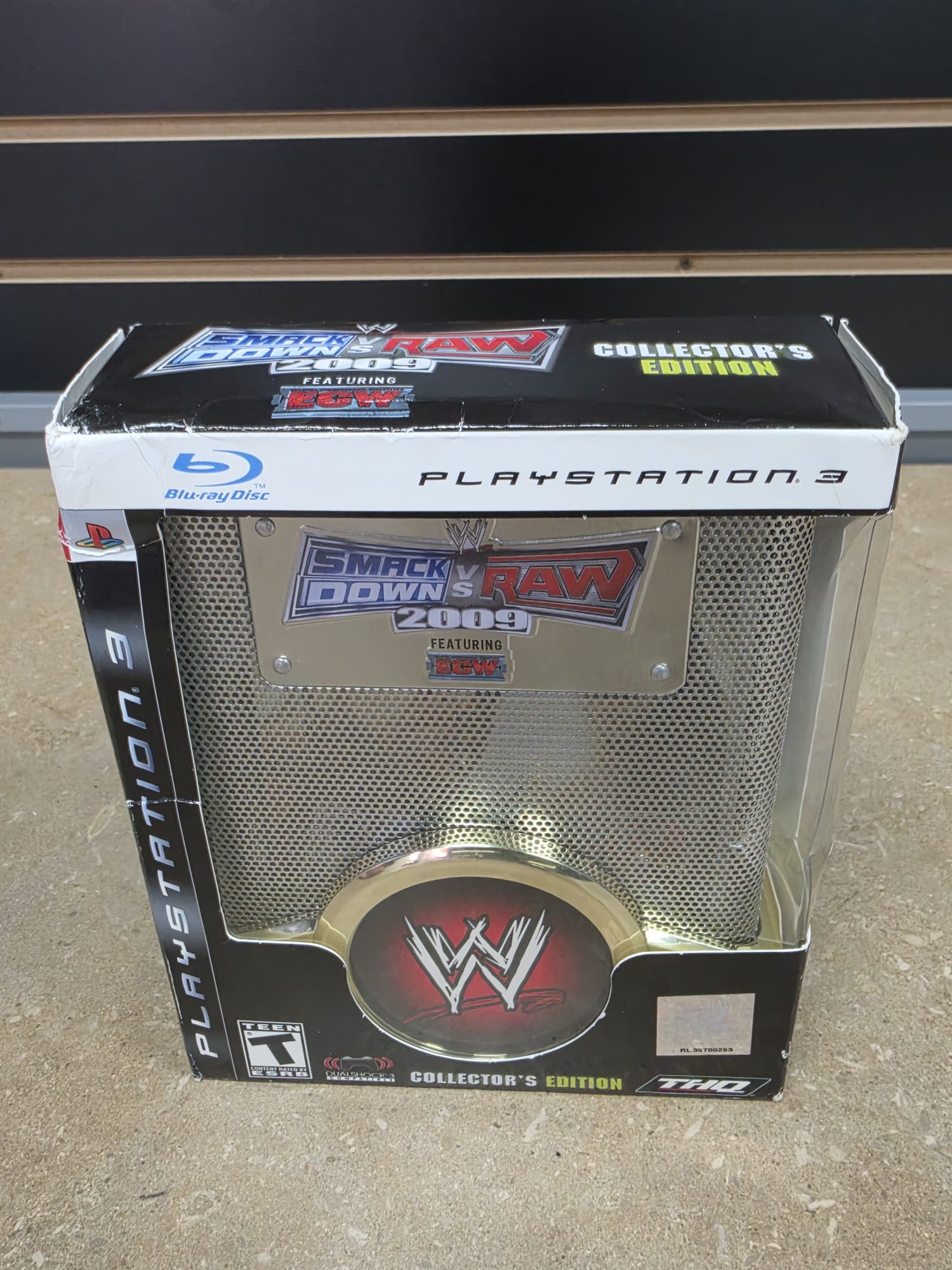 WWE Smackdown vs. Raw 2009 Collector's Edition - Sony PlayStation 3 (PS3)