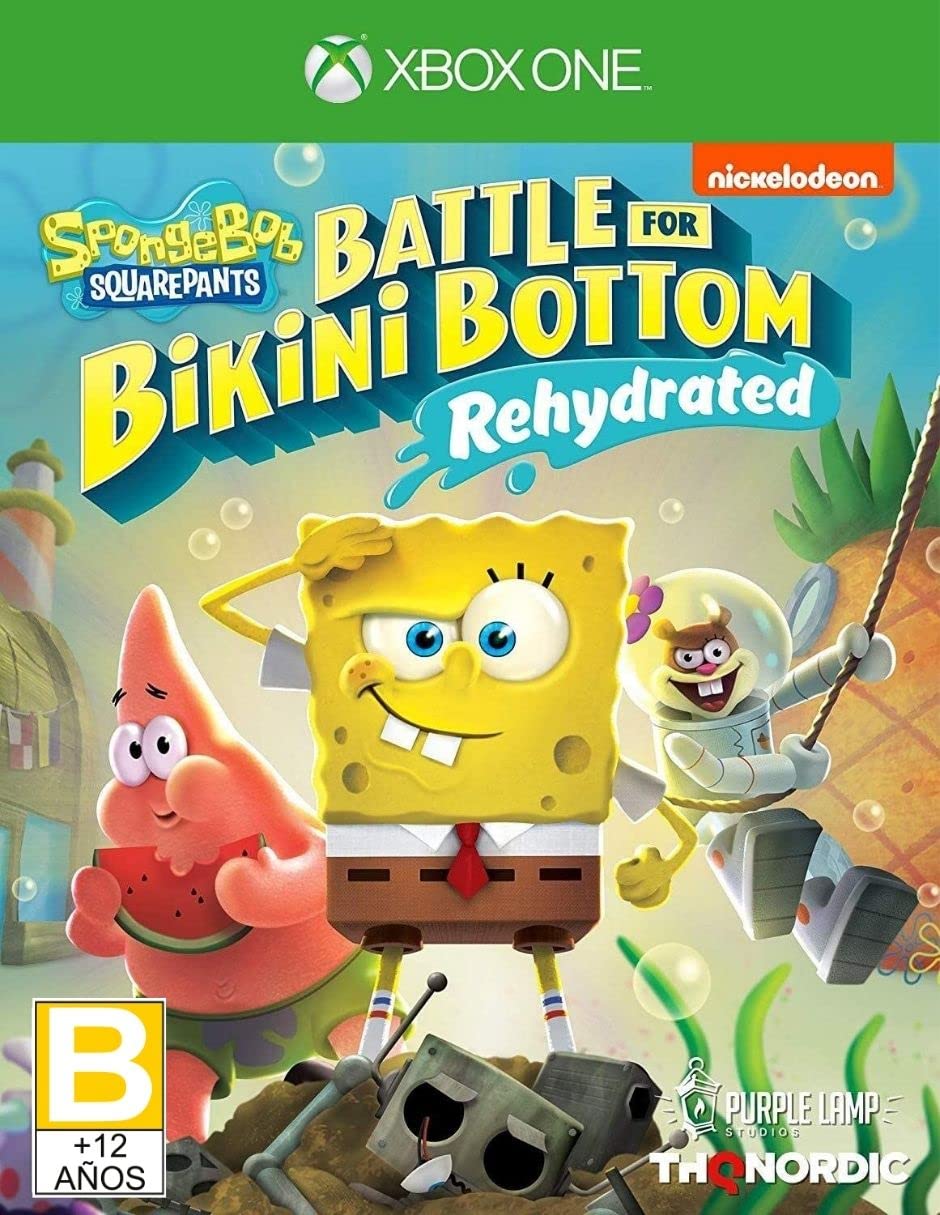 Spongebob Squarepants Battle for Bikini Bottom Rehydrated - Microsoft Xbox One