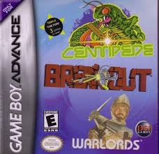 3 Games In One! Breakout + Centipede + Warlords - Nintendo Game Boy Advance