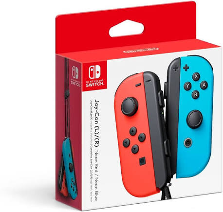 NINTENDO Joy-Con - Neon Red / Neon Blue