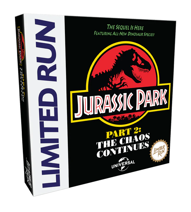 Jurassic Park Part 2: The Chaos Continues LRG Sealed -  Nintendo Game Boy