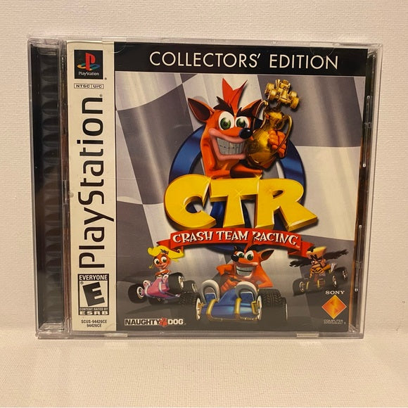 CTR Crash Team Racing Collector's Edition - Sony PlayStation 1 (PS1)