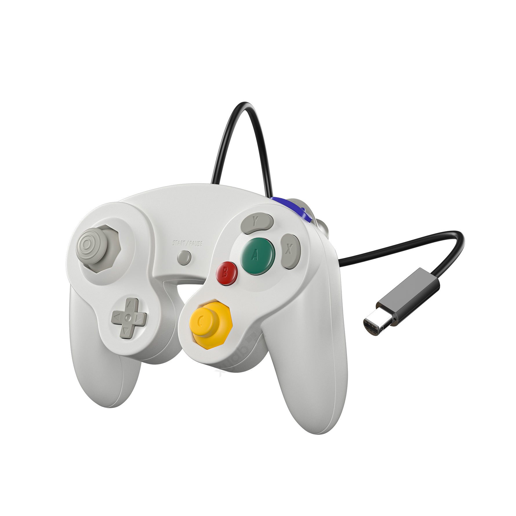Ultimate Gamecube White Wired Controller
