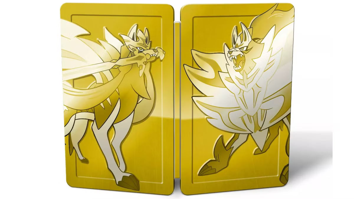 Pokemon Sword and Shield Double Pack (Steel Book Edition) - Nintendo Switch