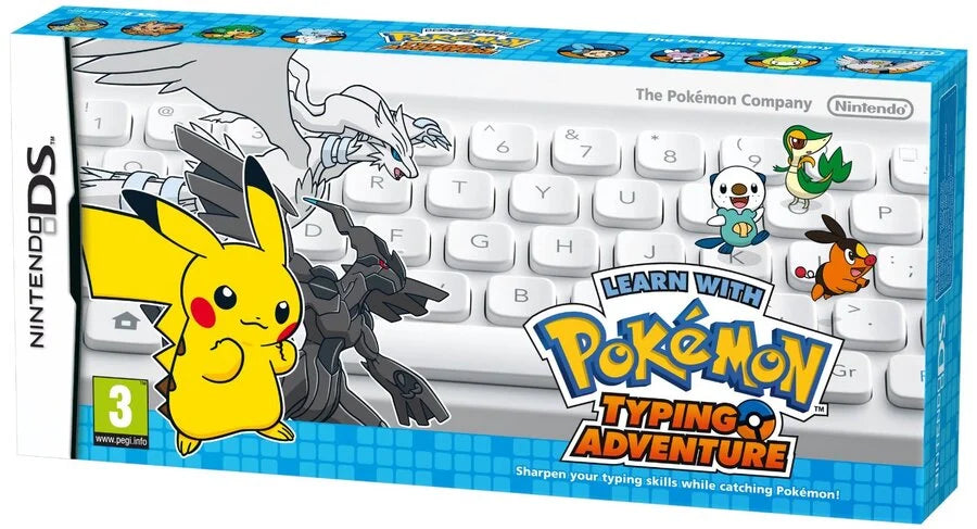 *Brand New* Learn with Pokemon: Typing Adventure : PAL REGION FREE - Nintendo DS
