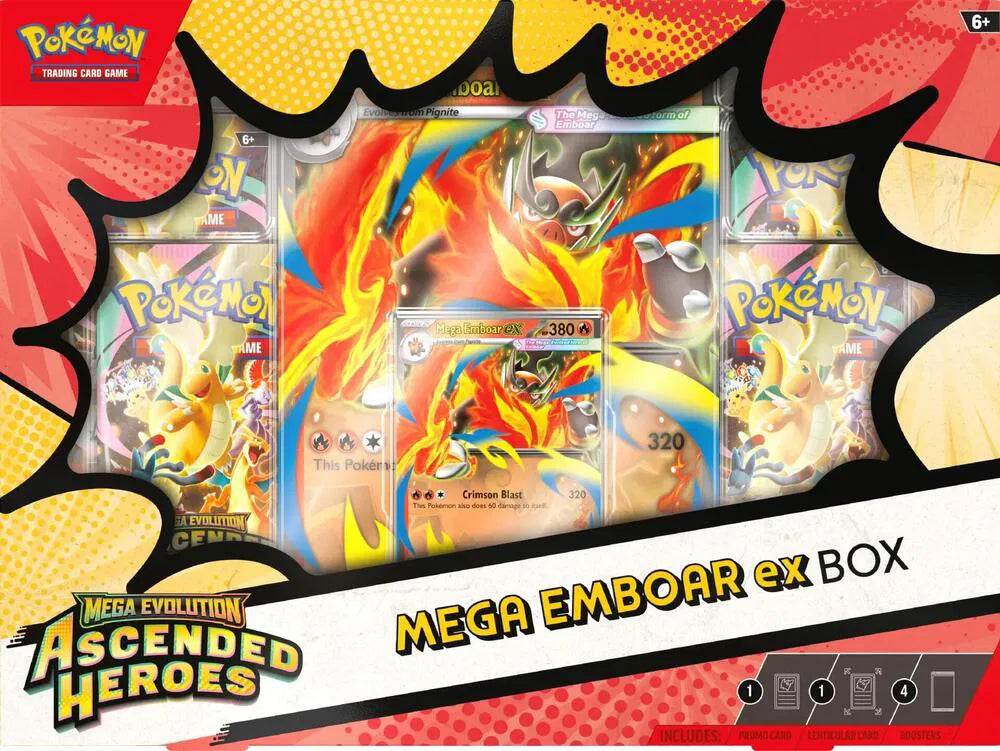 Pokemon - Mega Evolution Ascended Heroes Collection [Set of 2 Costco]