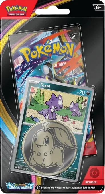 Pokemon -Chaos Rising Single Pack Blister [Toxel]