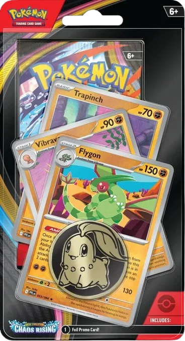 Pokemon - Chaos Rising Premium Checklane Blister - Flygon Line