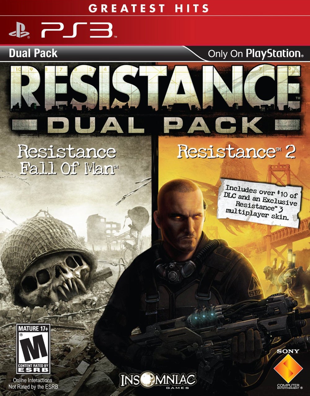 Resistance [Greatest Hits Dual Pack] - Sony PlayStation 3 (PS3)