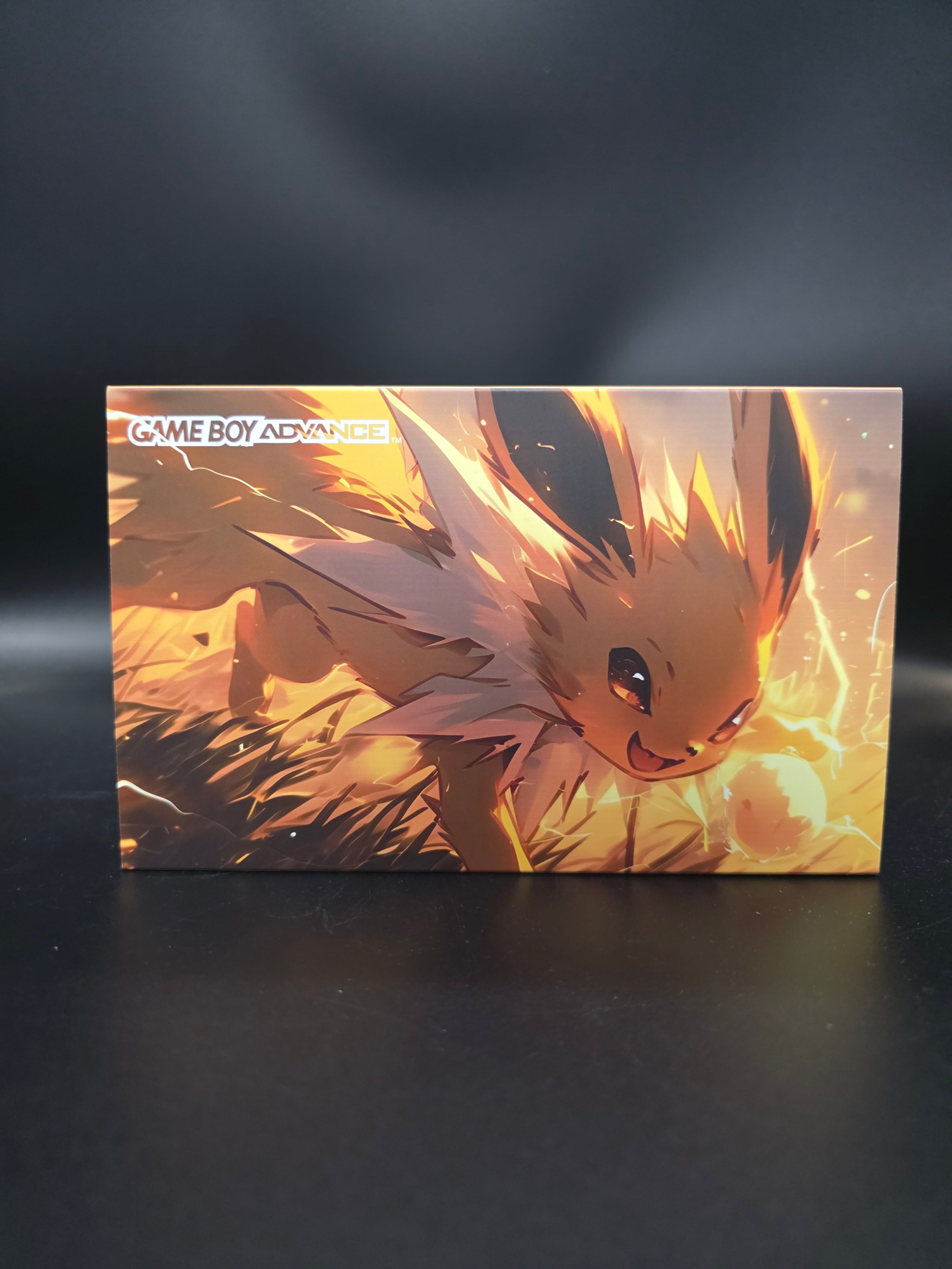 Nintendo Game Boy Advance (GBA) Custom Jolteon Backlit Handheld Console