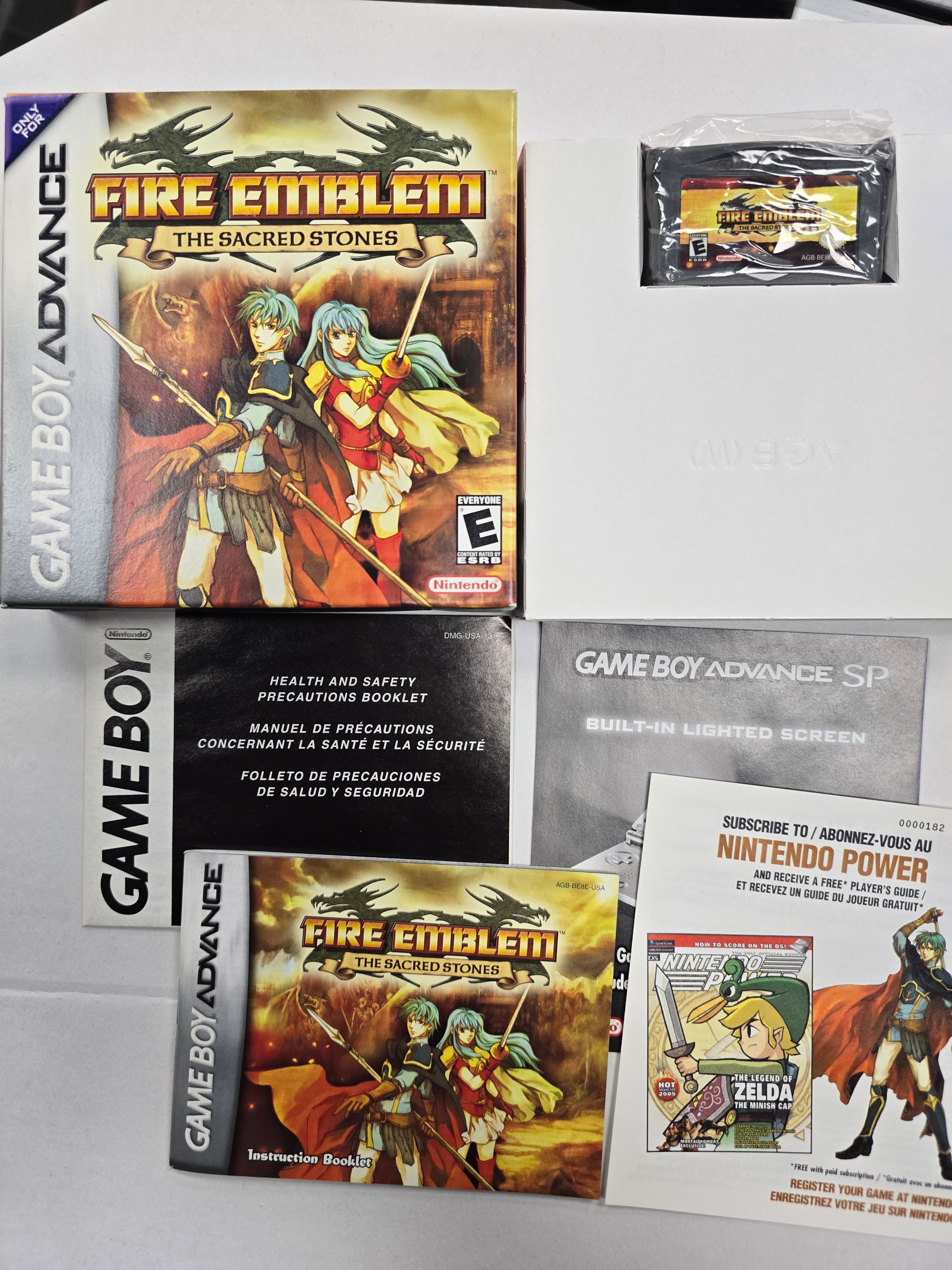 Fire Emblem Sacred Stones - Nintendo Game Boy Advance