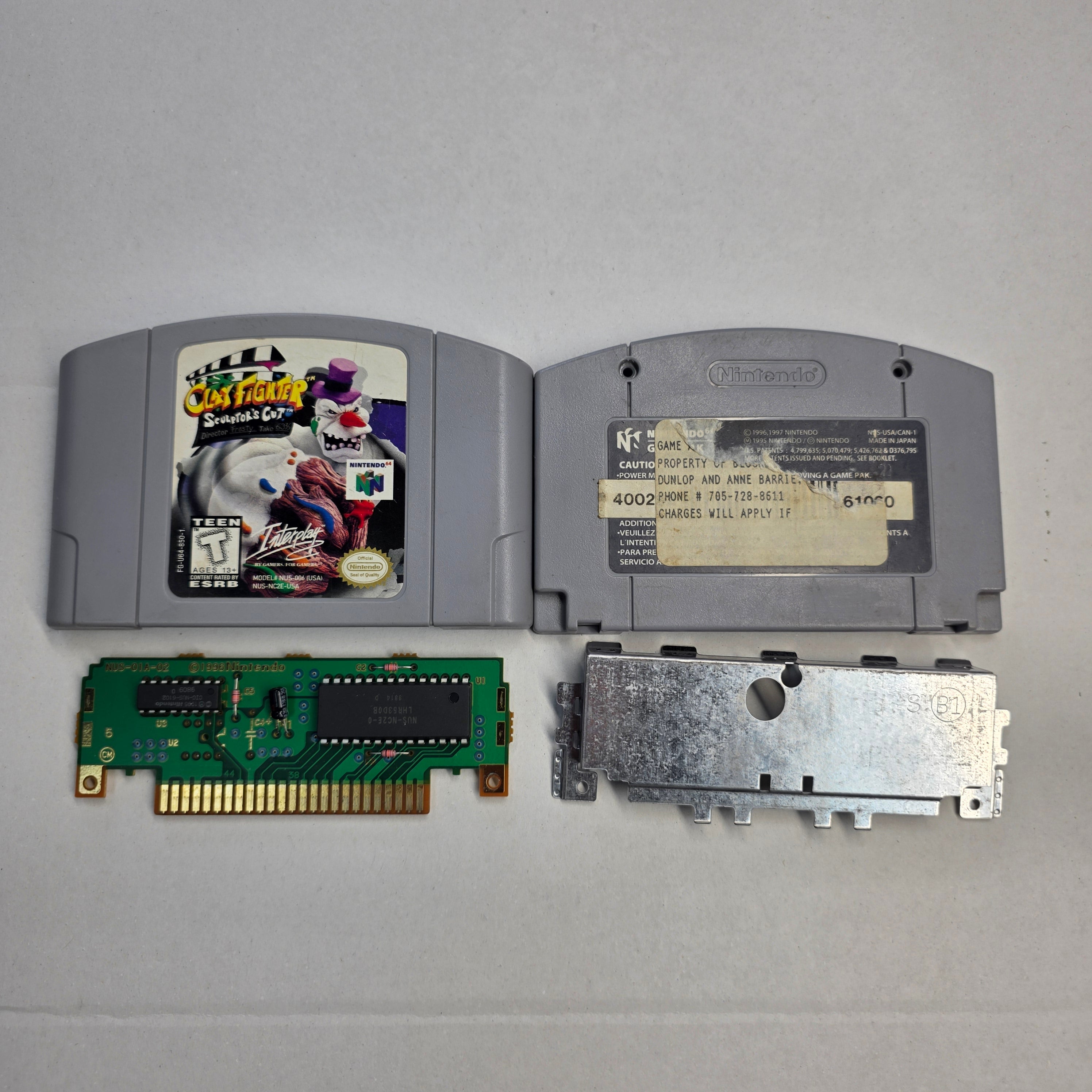 Clay Fighter Sculptors Cut - Nintendo N64