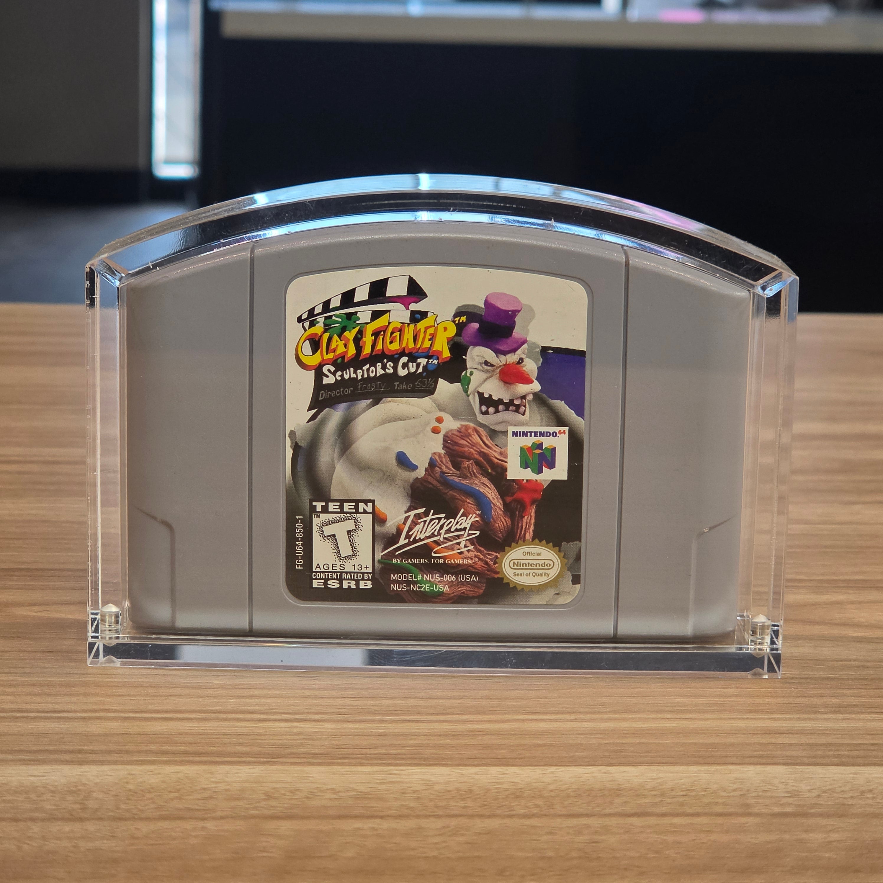 Clay Fighter Sculptors Cut - Nintendo N64