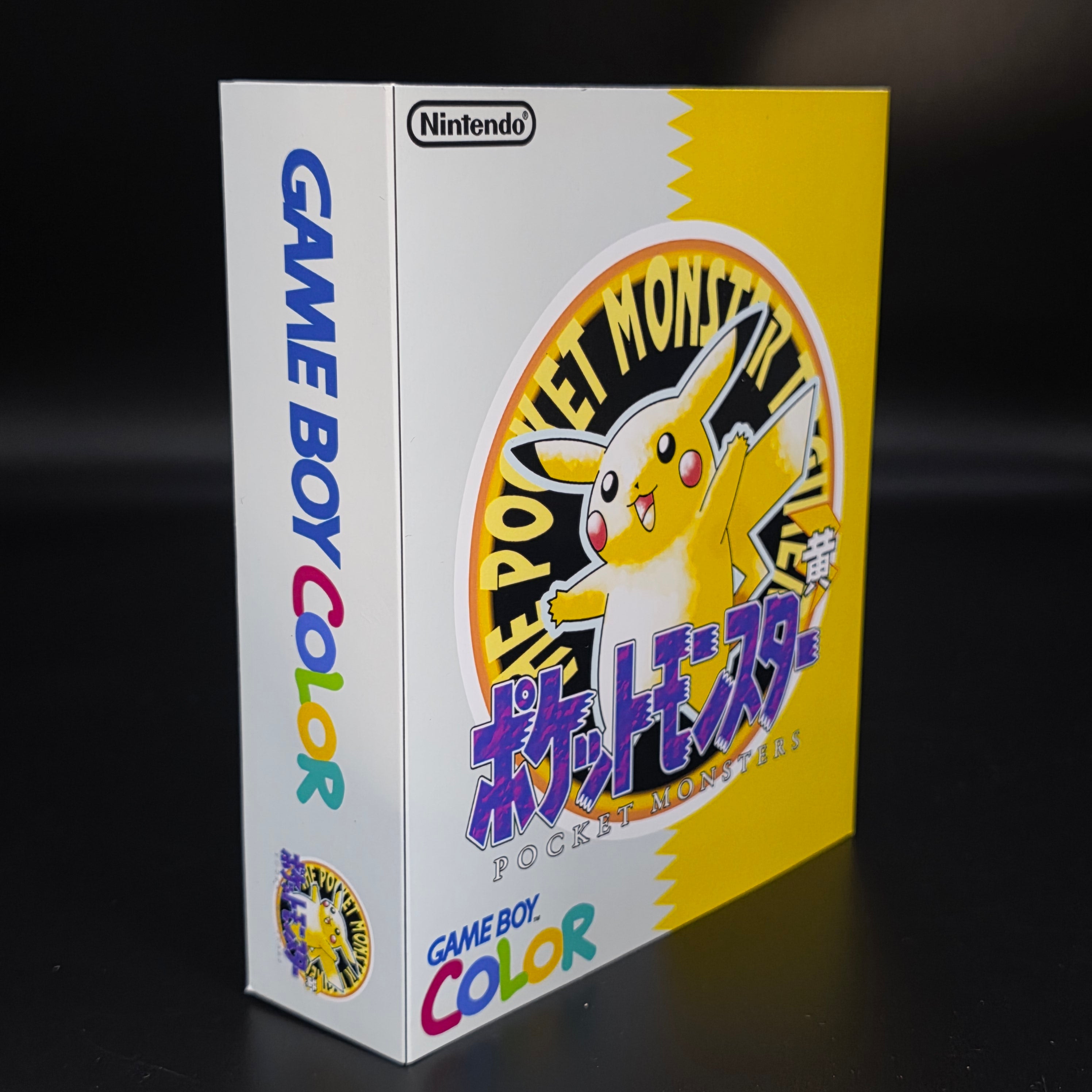 Nintendo Game Boy Color (GBC) Custom Pikachu Backlit Handheld Console