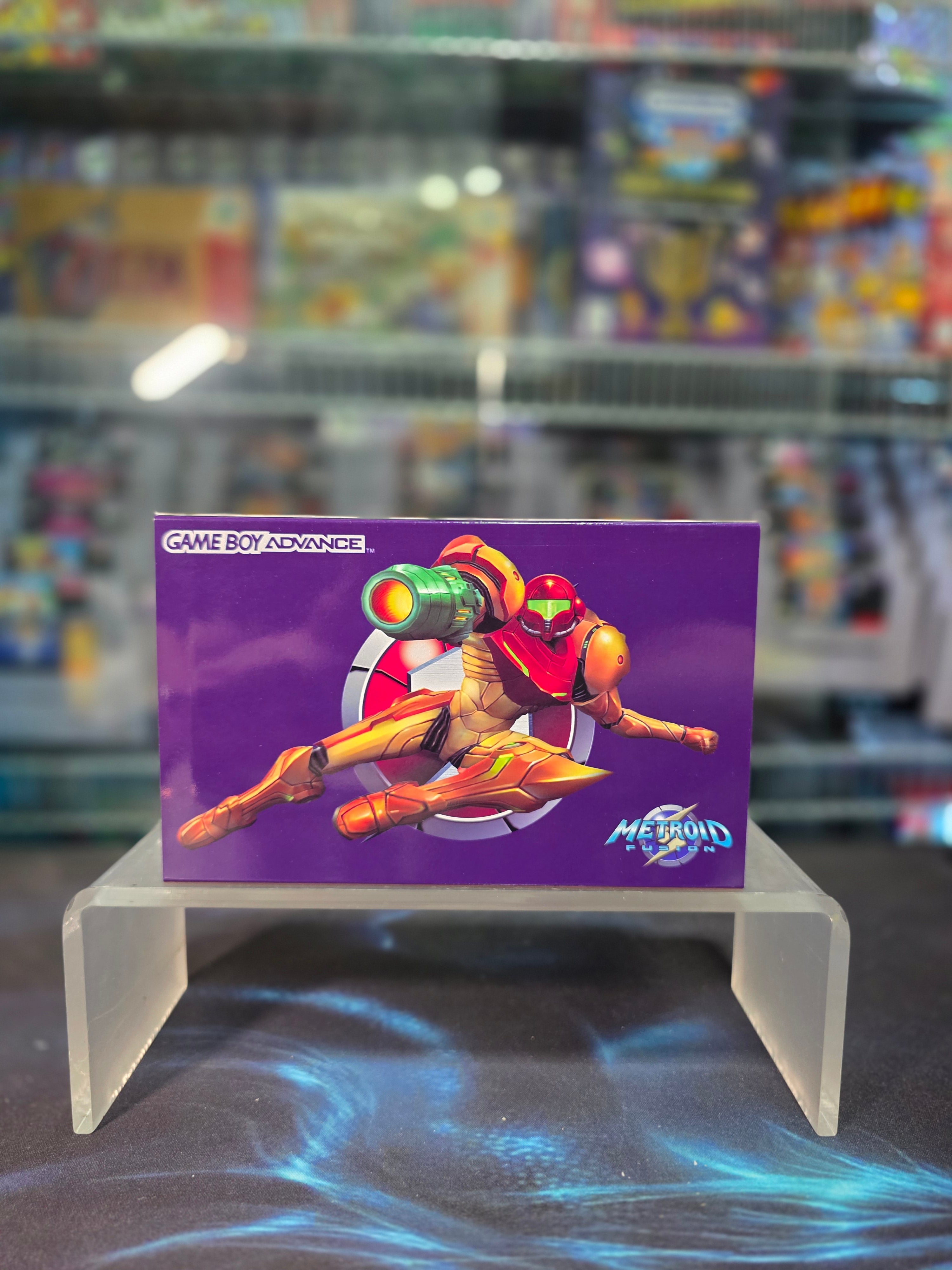 Nintendo Game Boy Advance (GBA) Custom Metroid Backlit Handheld Console