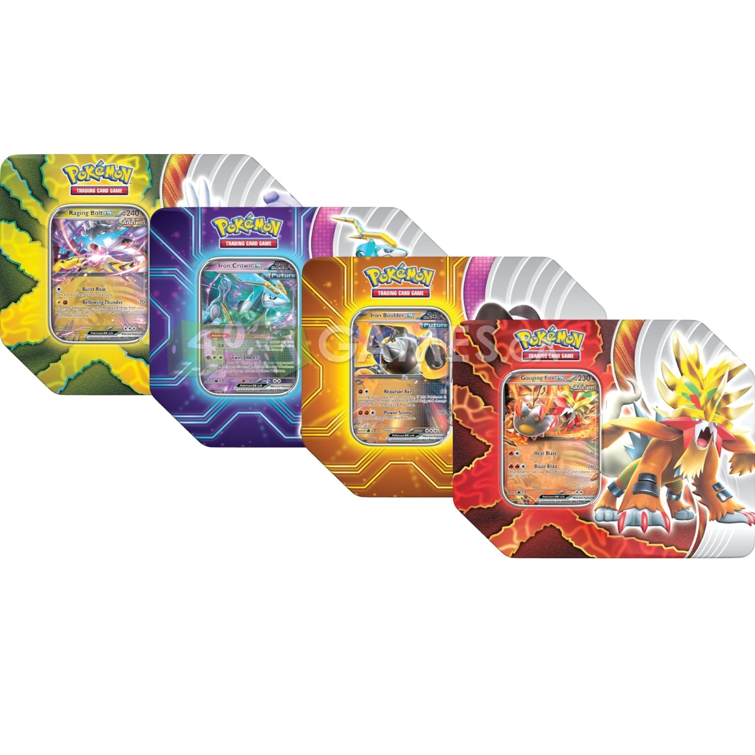 Pokemon Paradox Destinies Tin - Receive 1 at Random