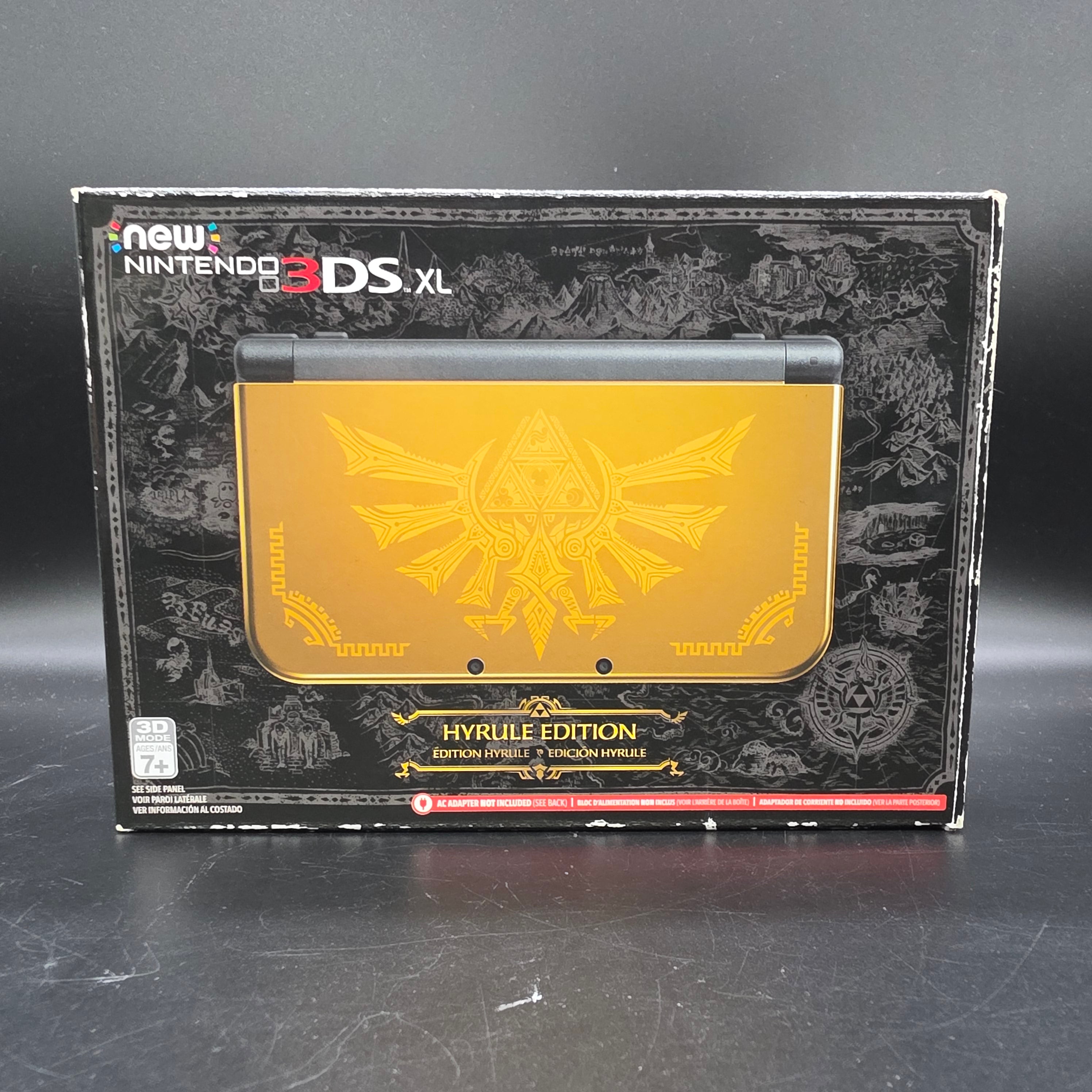 CIB "New" Nintendo 3DS XL Hyrule Edition (B)
