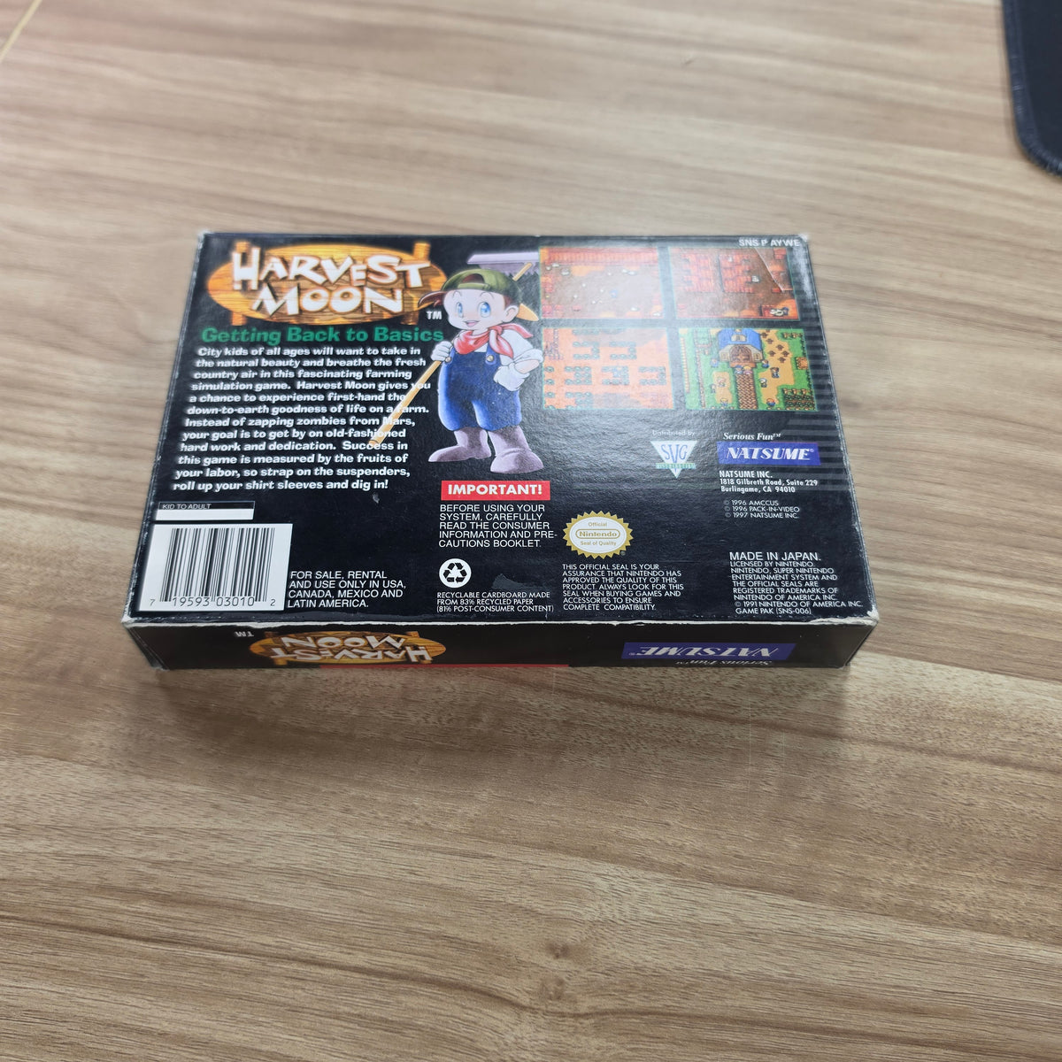 Harvest Moon Complete - Nintendo SNES