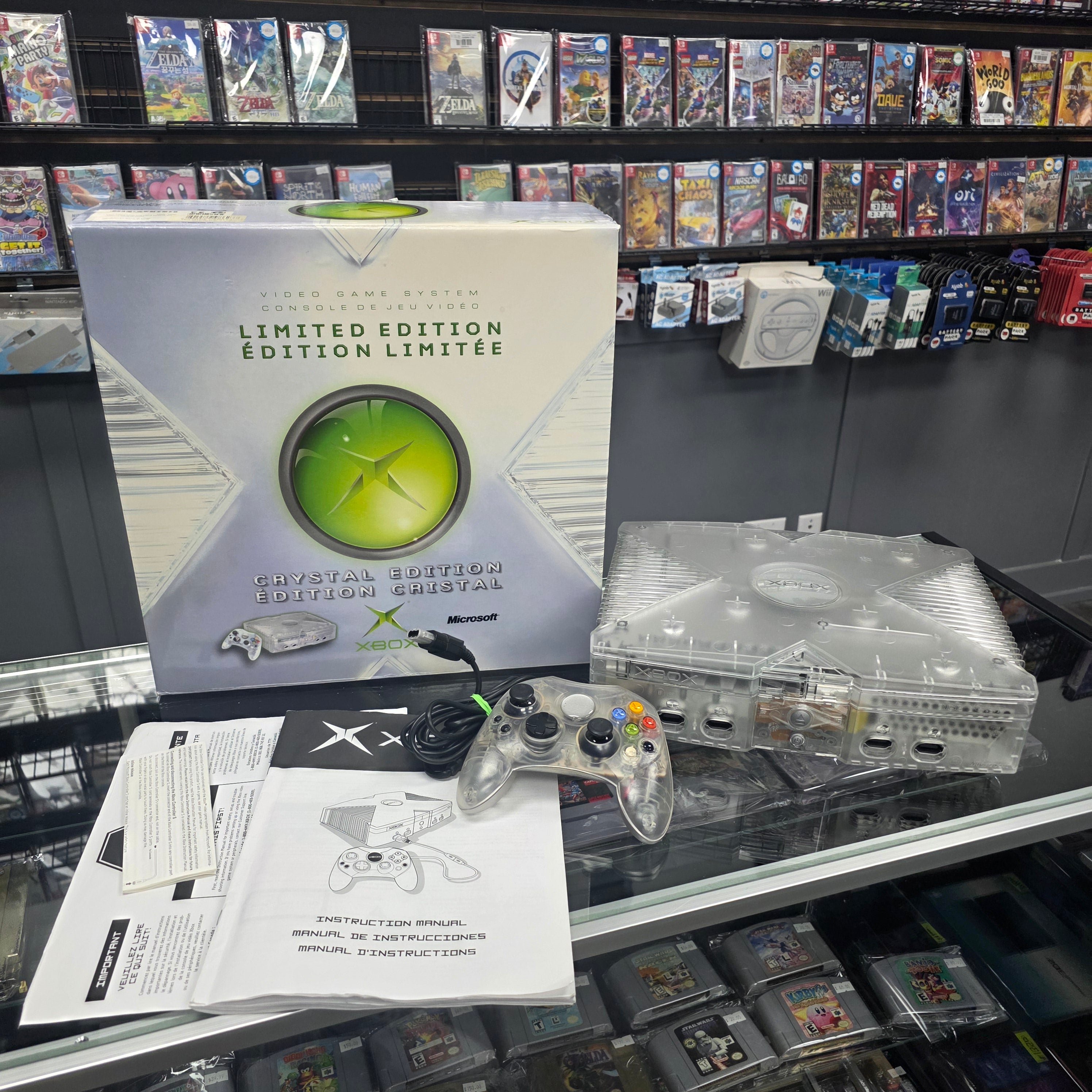 Microsoft Xbox Crystal Edition Bundle Console