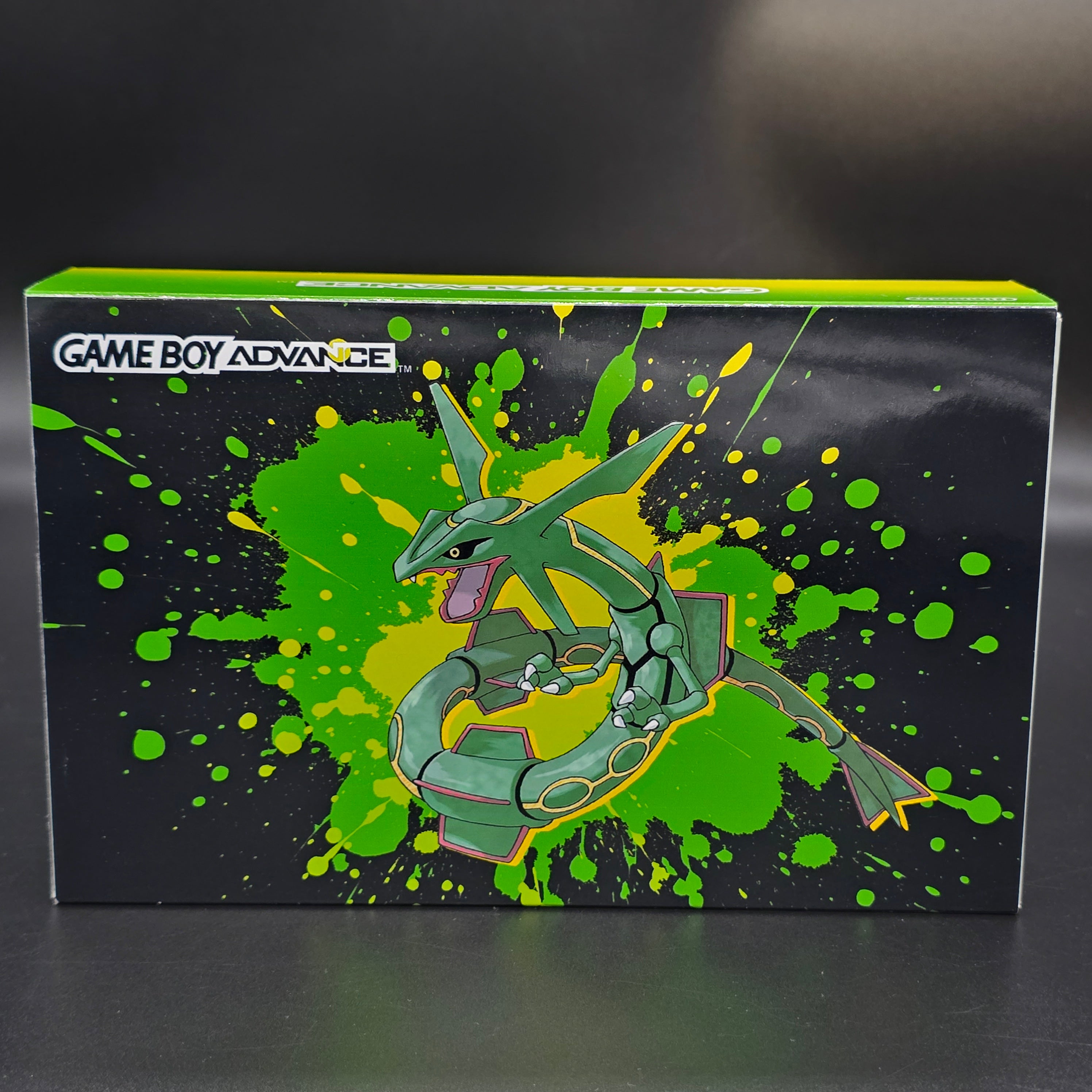 Nintendo Game Boy Advance (GBA) Custom Rayquaza Backlit Handheld Console