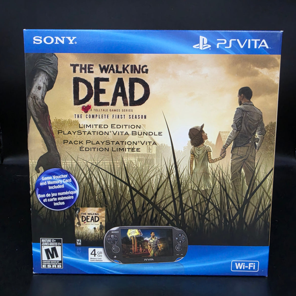 PlayStation Vita (PCH-1001) – The Walking Dead Limited Edition Bundle [Factory Sealed]