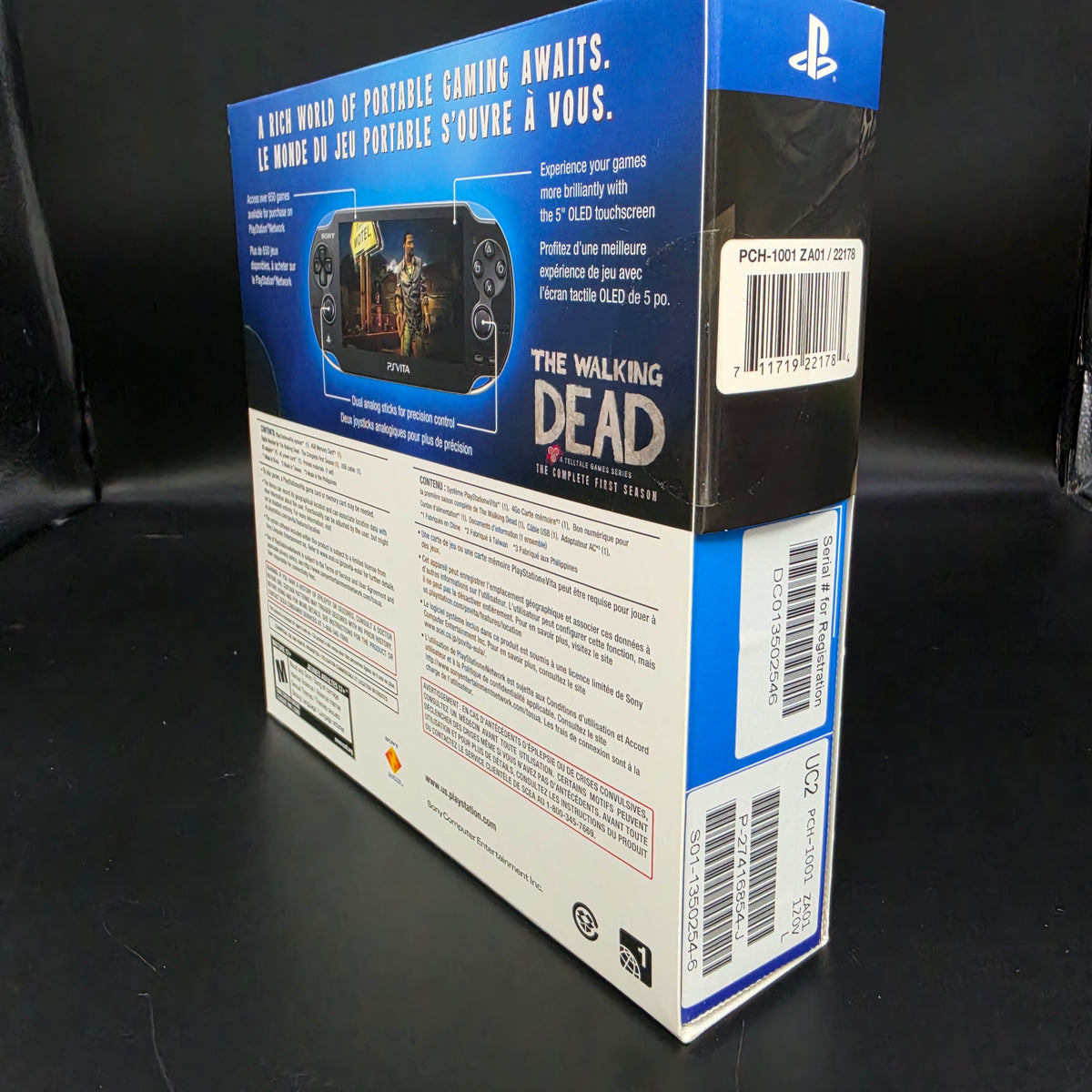 PlayStation Vita (PCH-1001) – The Walking Dead Limited Edition Bundle [Factory Sealed]