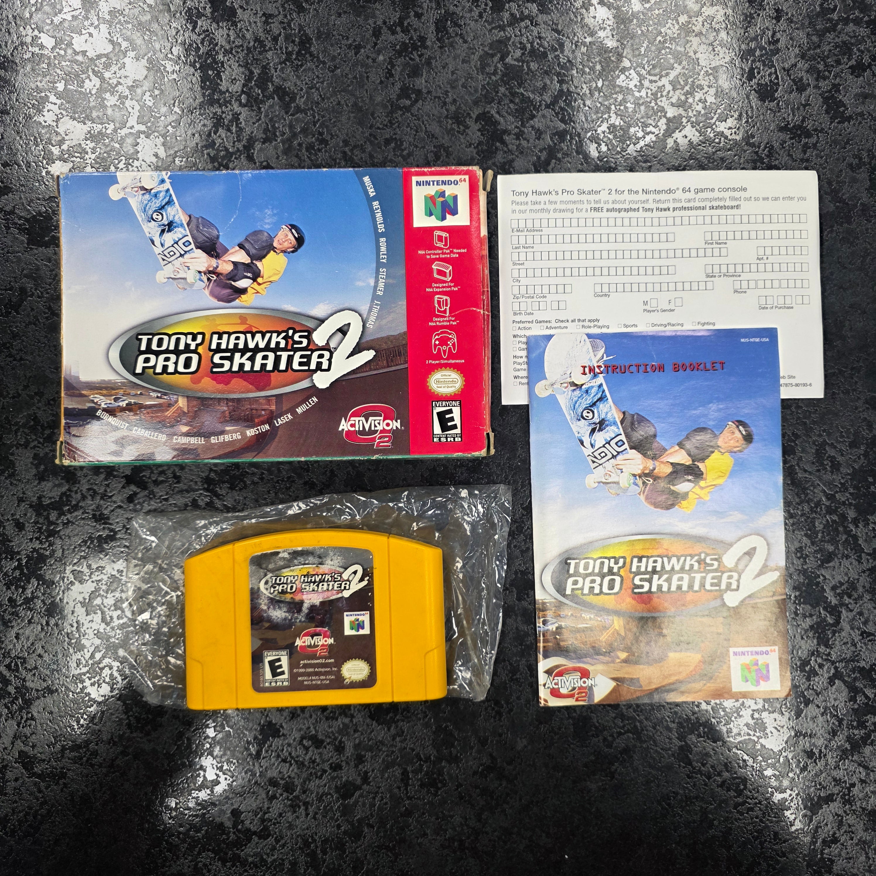 Tony Hawk Pro Skater 2 - Nintendo N64