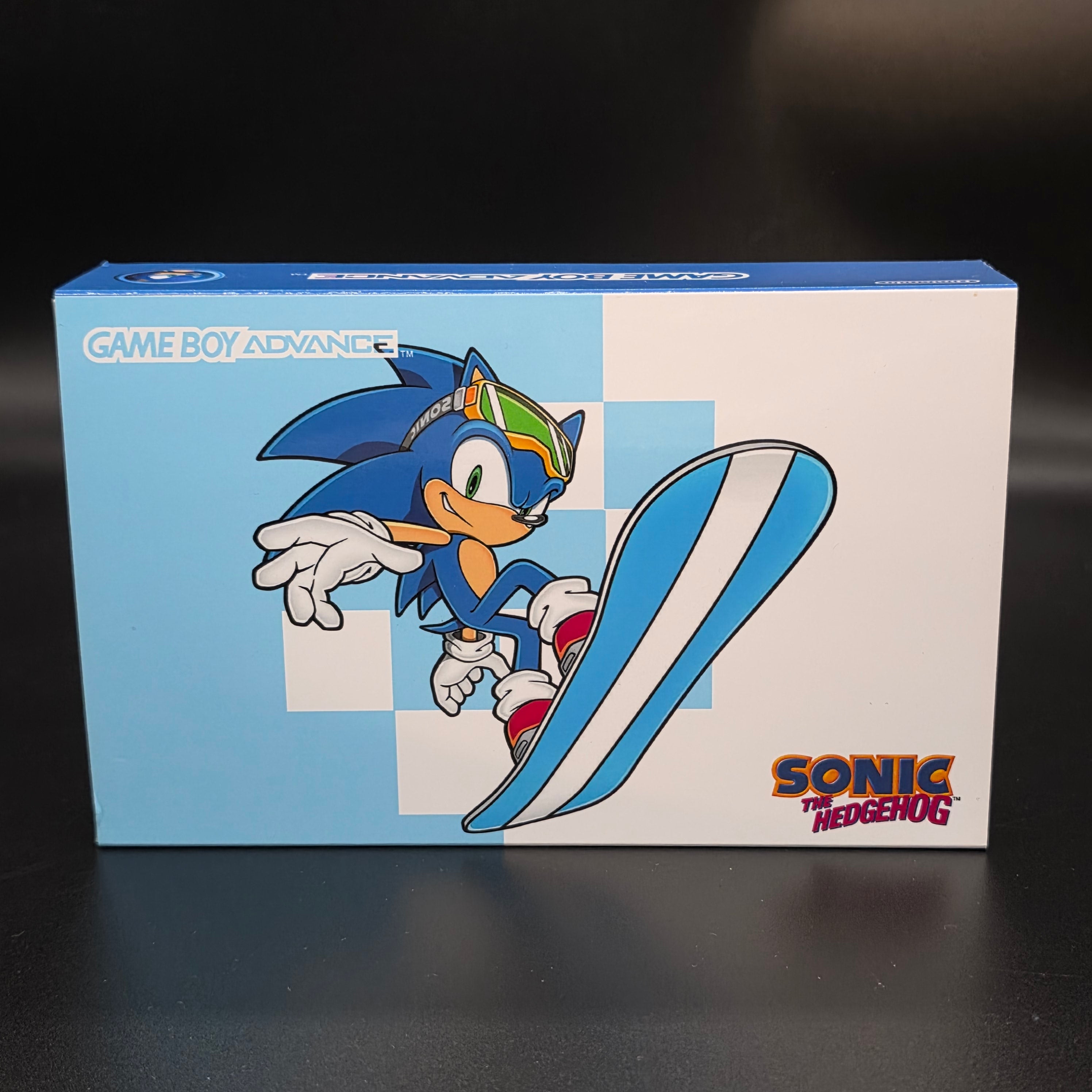 Nintendo Game Boy Advance (GBA) Custom Sonic Backlit Handheld Console