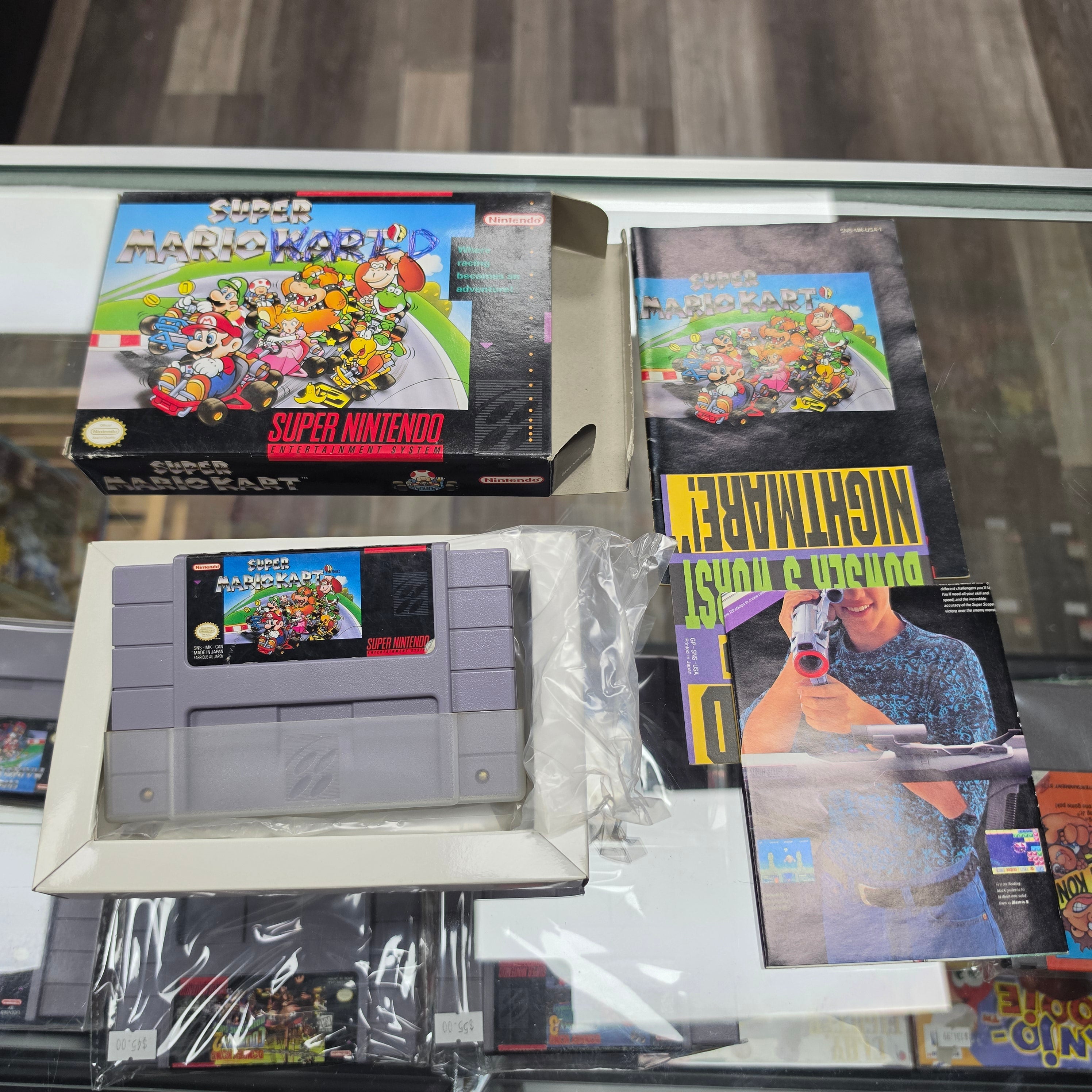 Super Mario Kart - Nintendo SNES