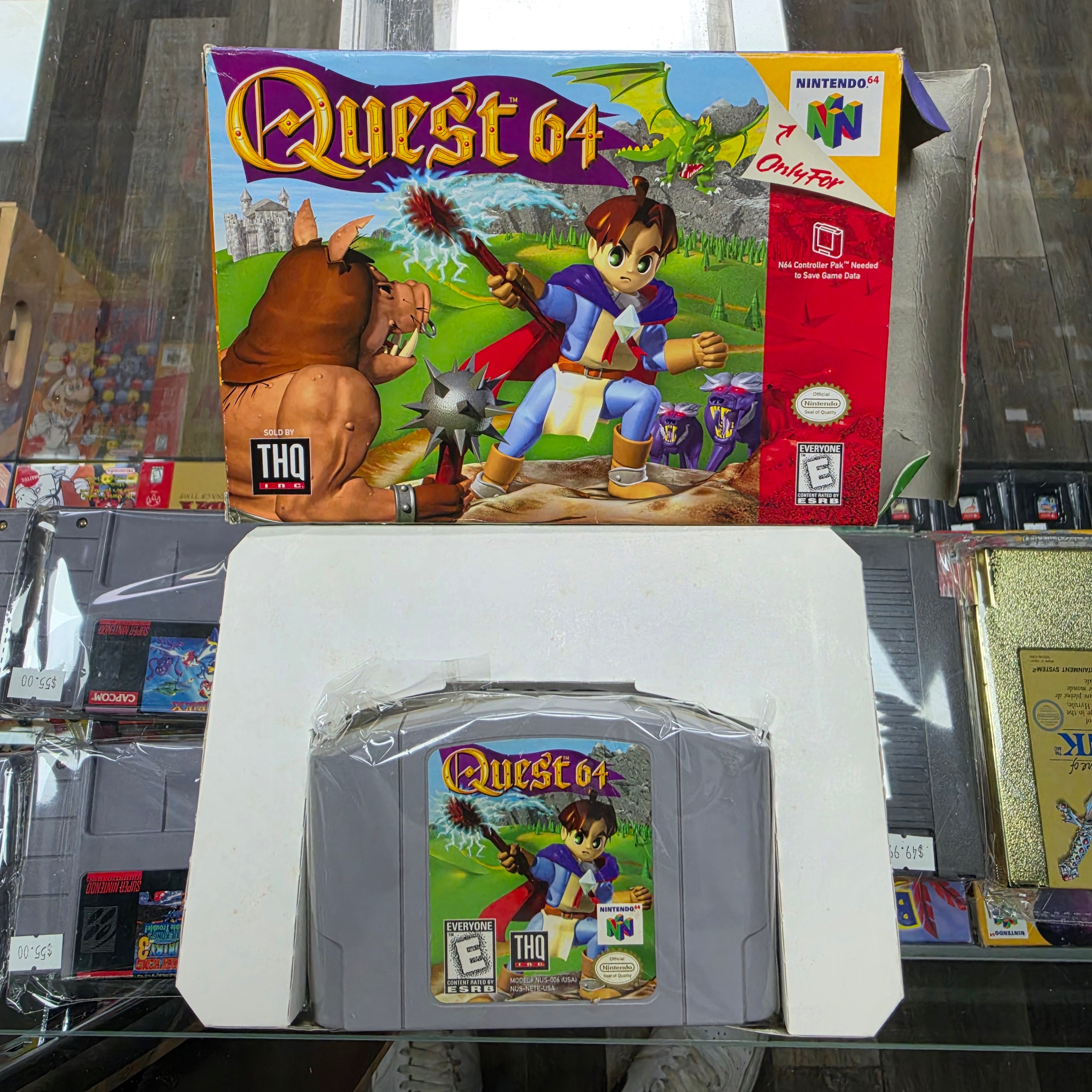 Quest 64 for Nintendo N64 | TVGC