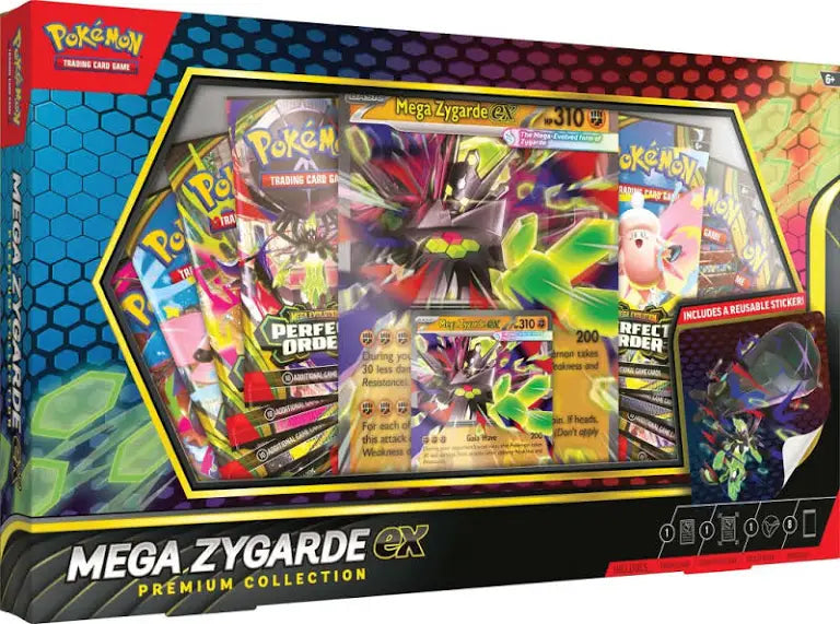 Pokemon TCG Mega Zygarde ex Premium Collection