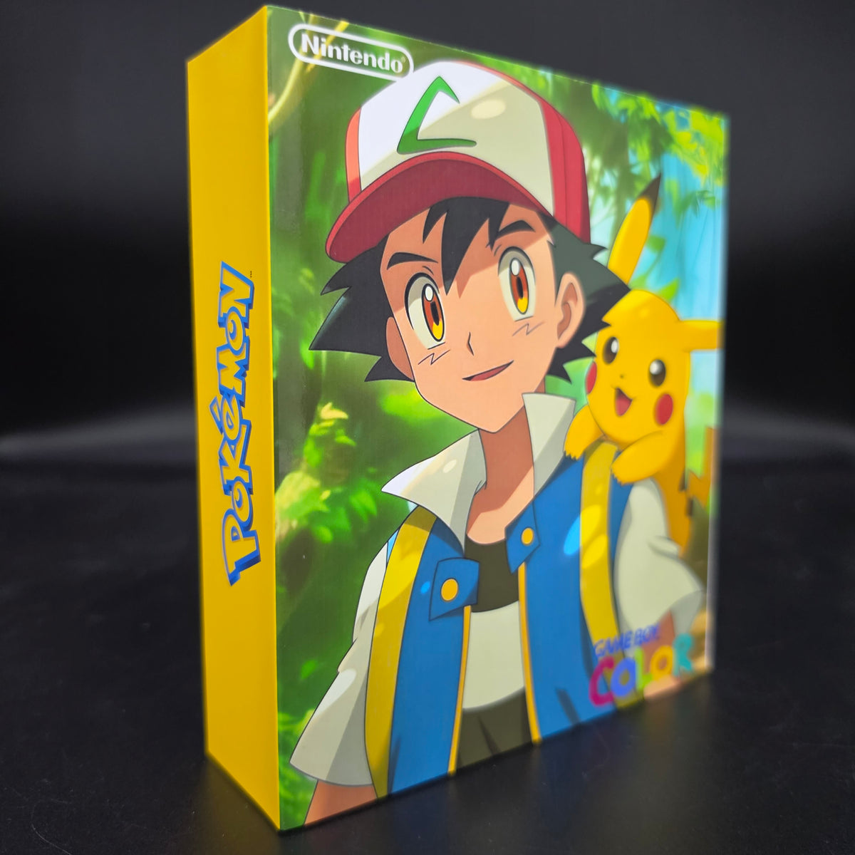 Nintendo Game Boy Color (GBC) Custom Ash Trainer Backlit Handheld Console