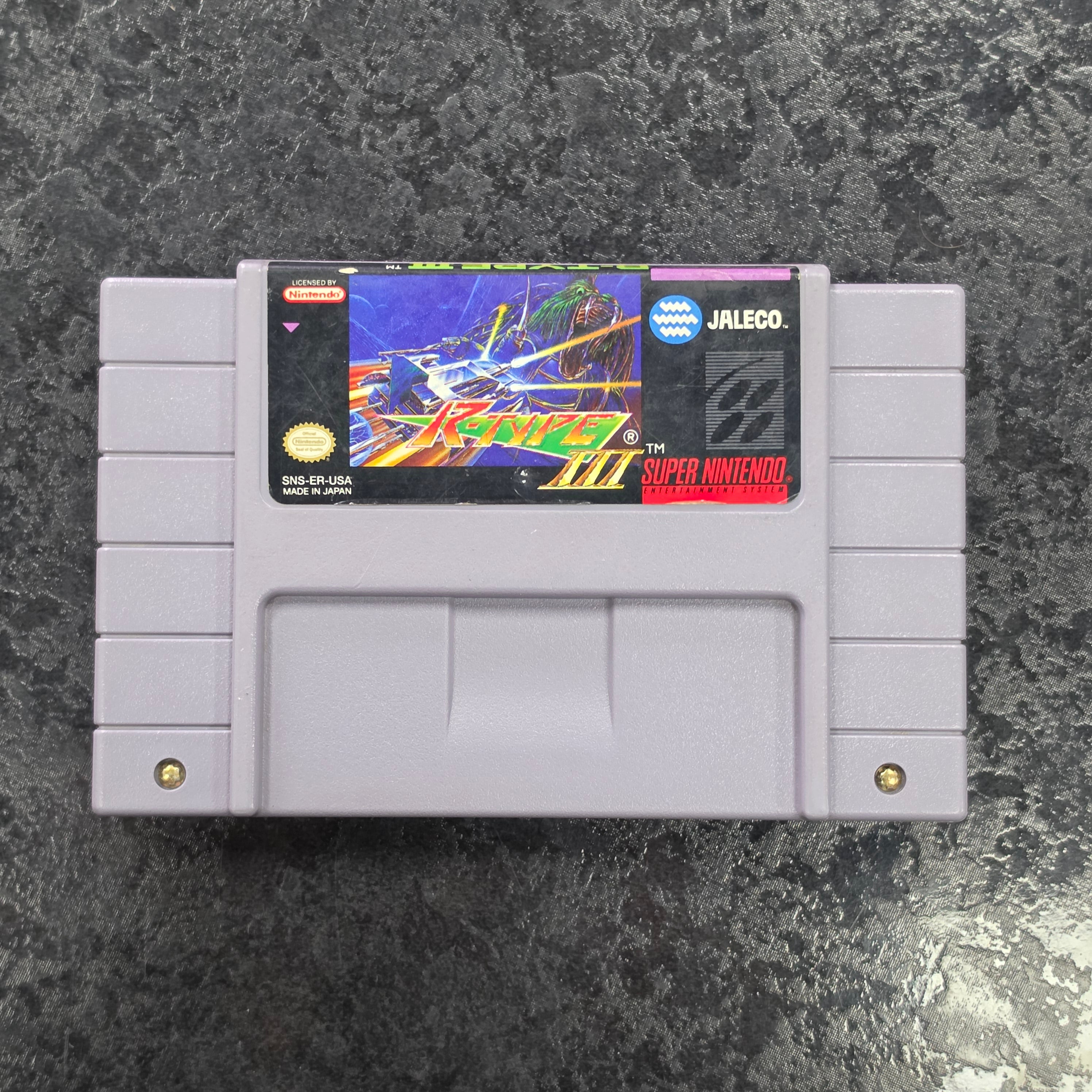 R-Type III The Third Lightning - Nintendo SNES
