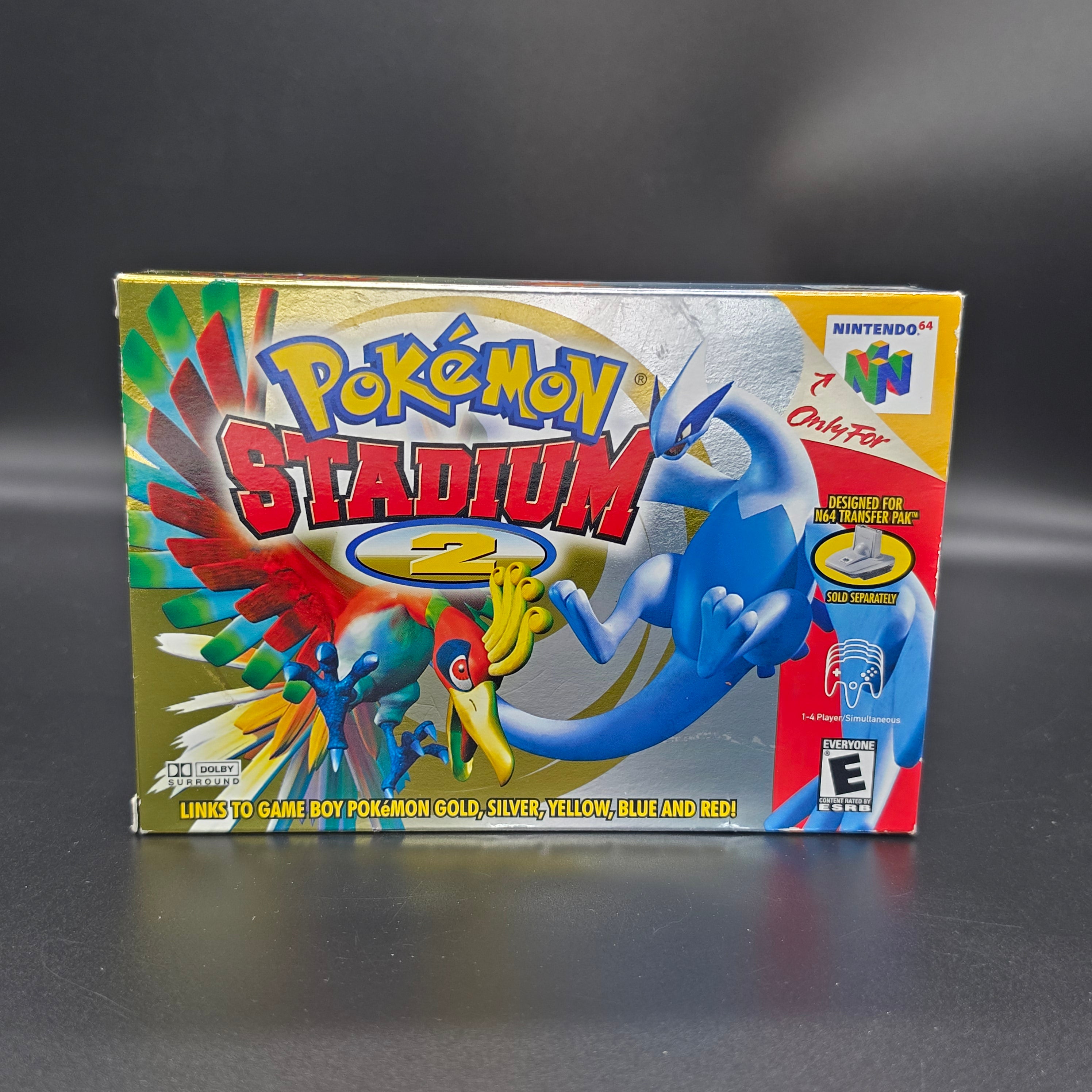 Pokemon Stadium 2 - Complete in Box - Nintendo N64