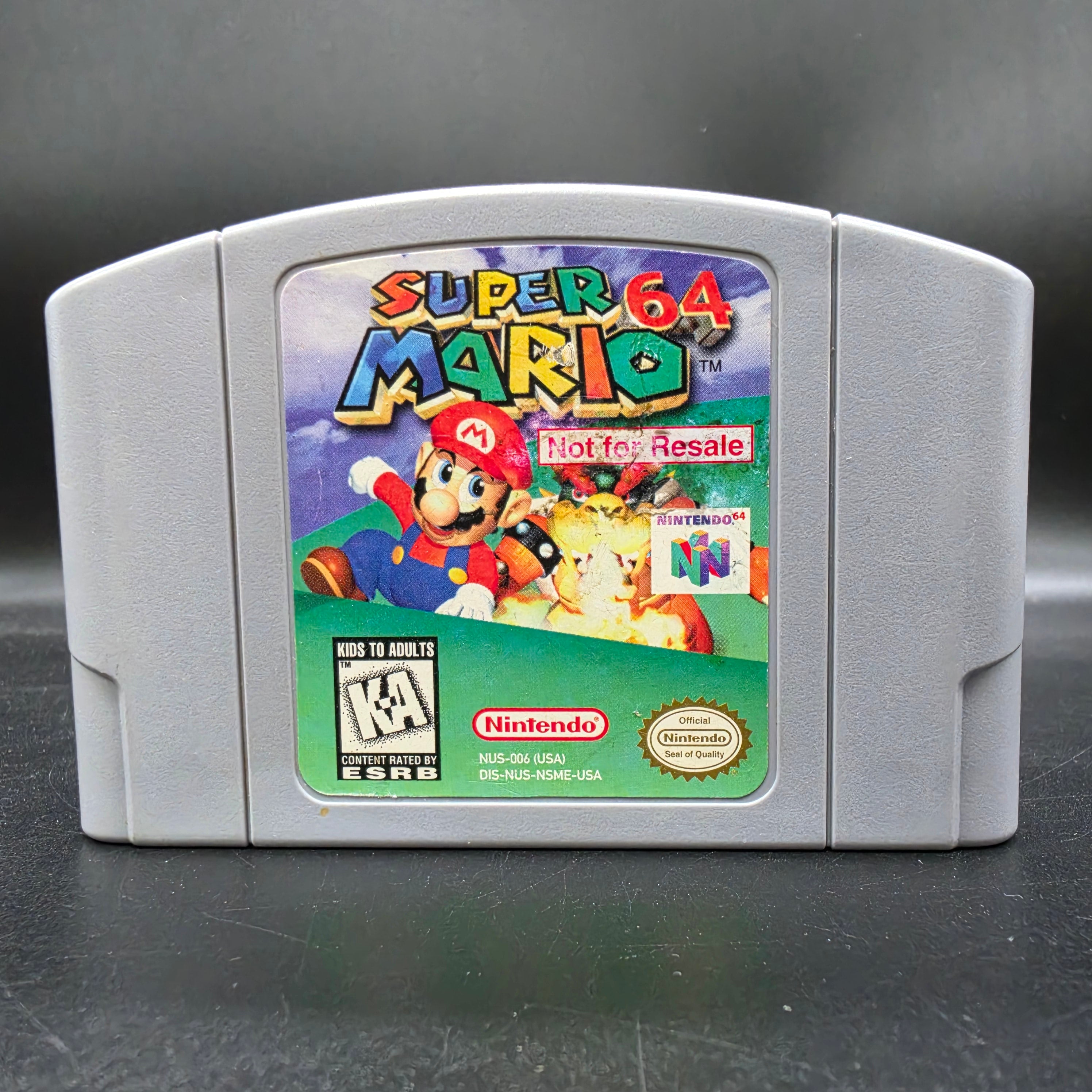 Super Mario 64 - Not For Resale - Nintendo 64