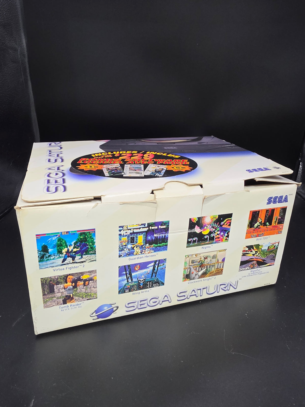 Sega Saturn Console Bundle [MK-80000] (CIB)