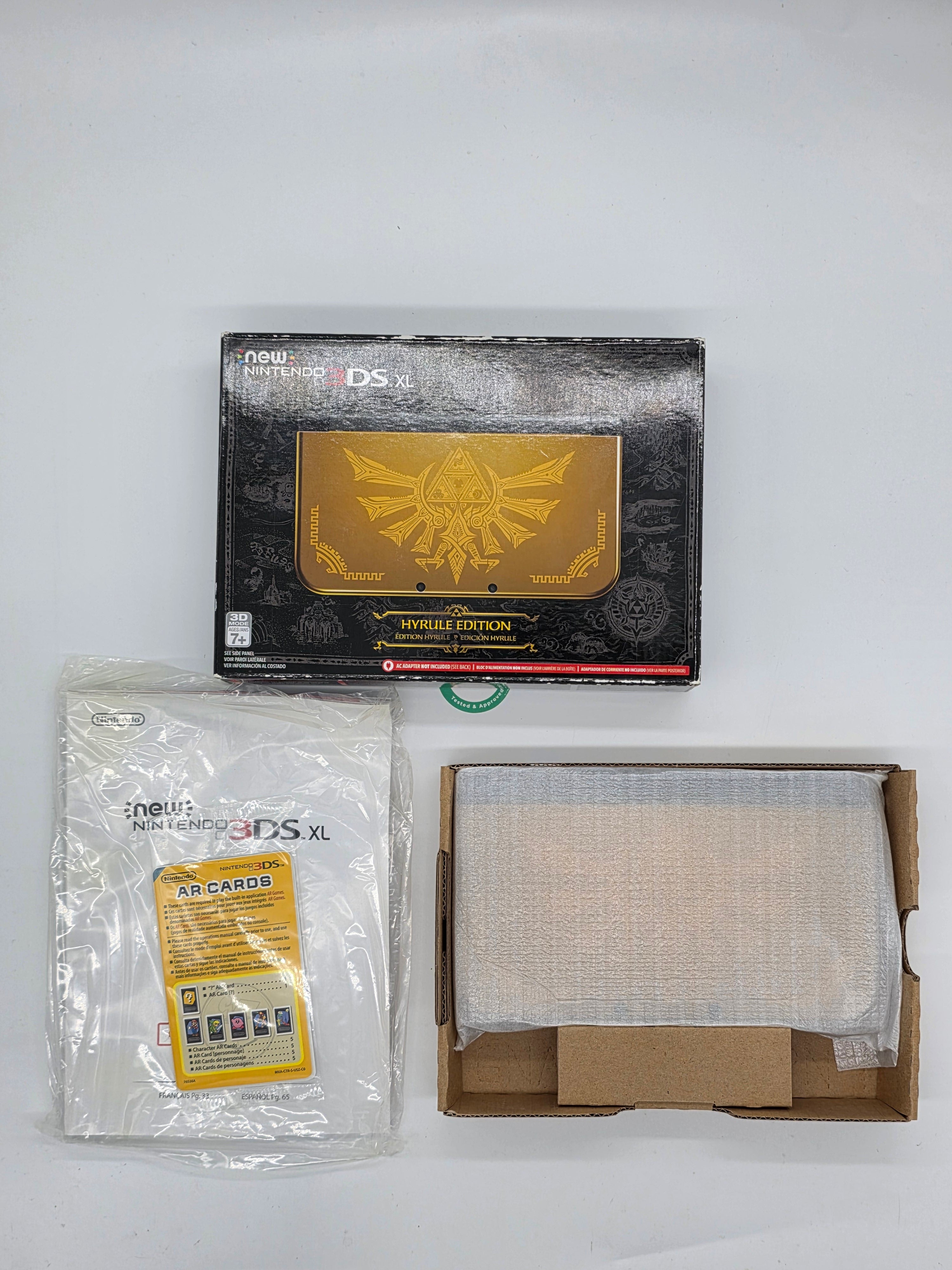 CIB  "New" Nintendo 3DS XL Hyrule Edition