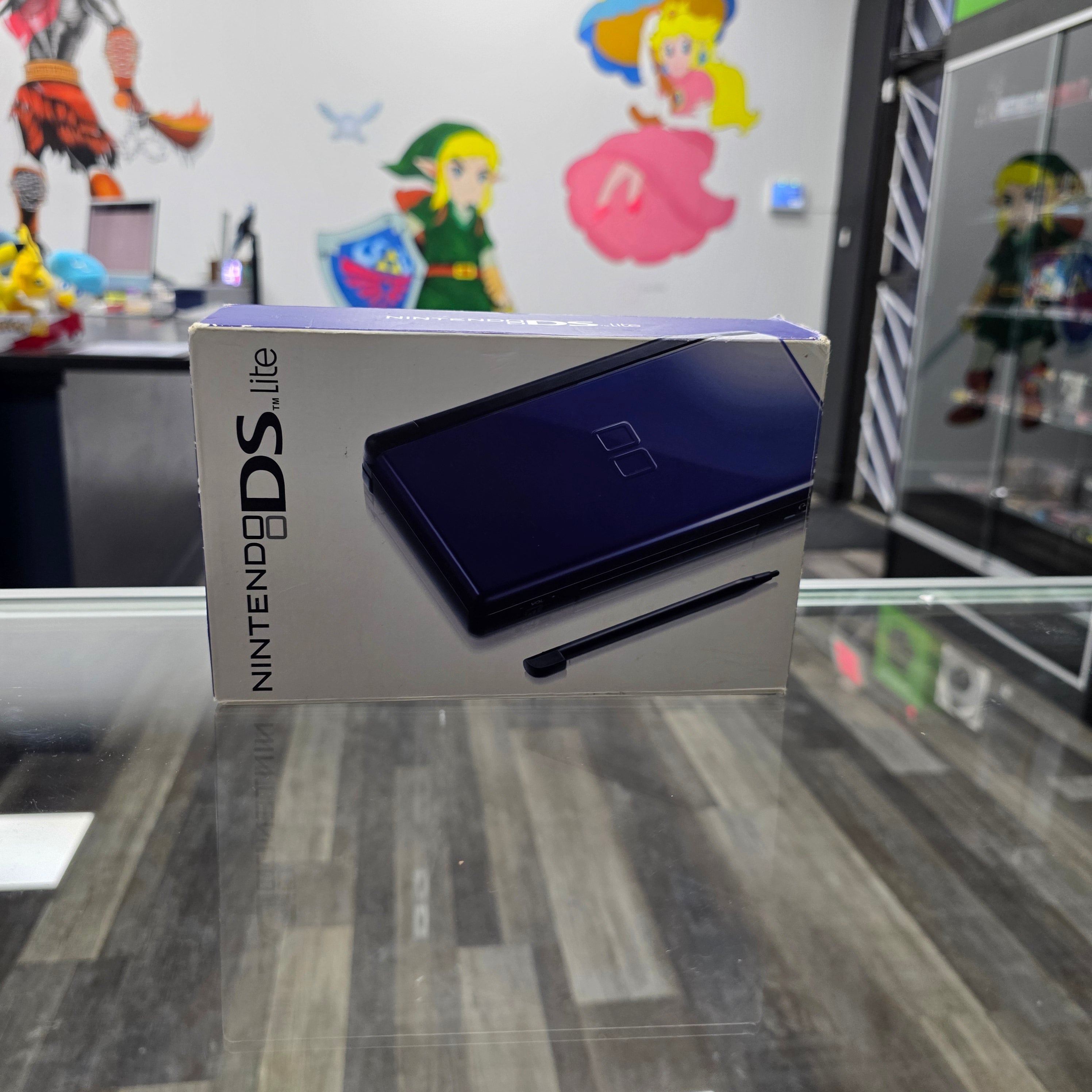 Complete in Box Nintendo DS Lite Blue Handheld Console